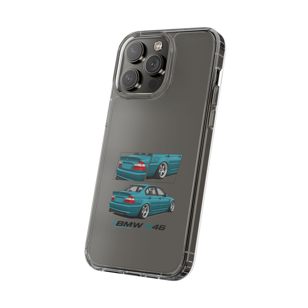 TURQUOISE BMW E46 PHONE CASES