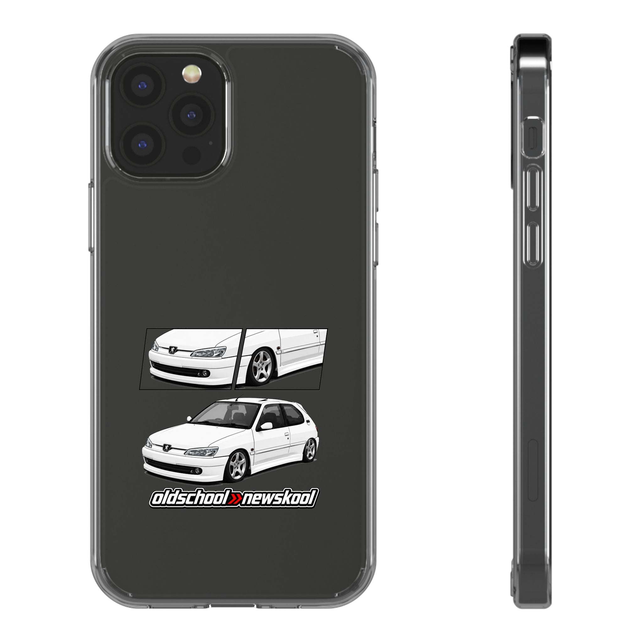 WHITE DTURBO PHONE CASES