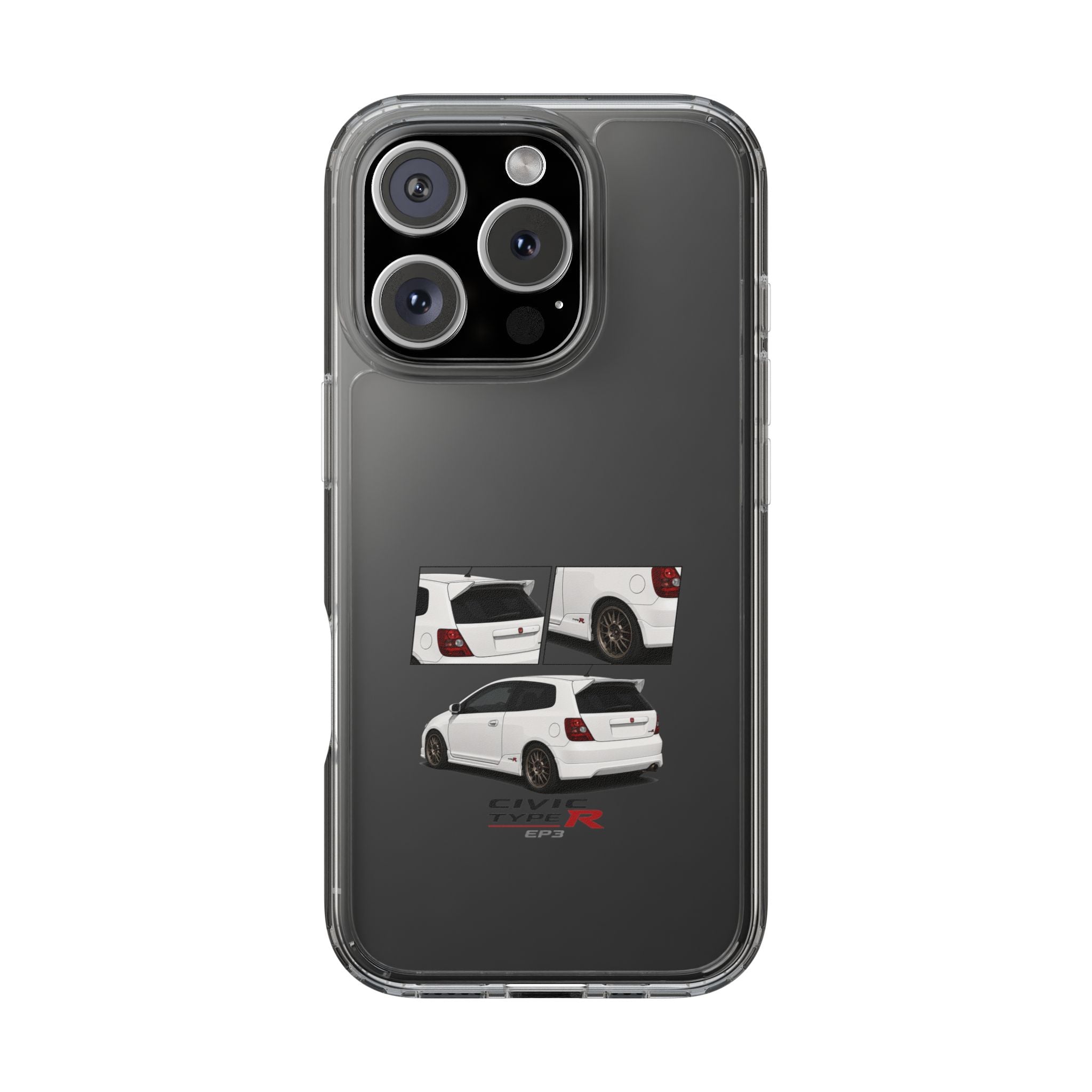 WHITE EP3 TYPE R PHONE CASES