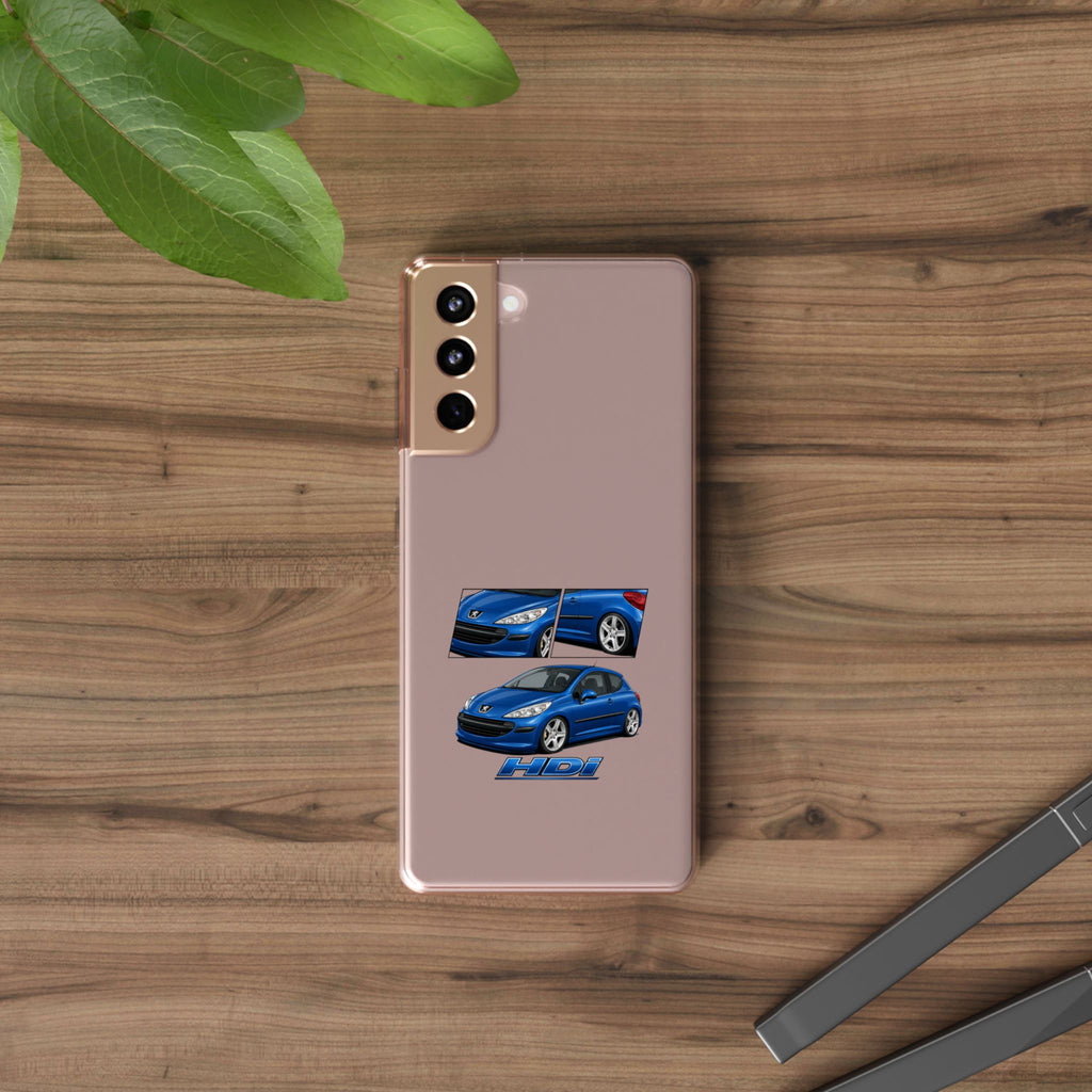 BLUE PEUGEOT 207PHONE CASES