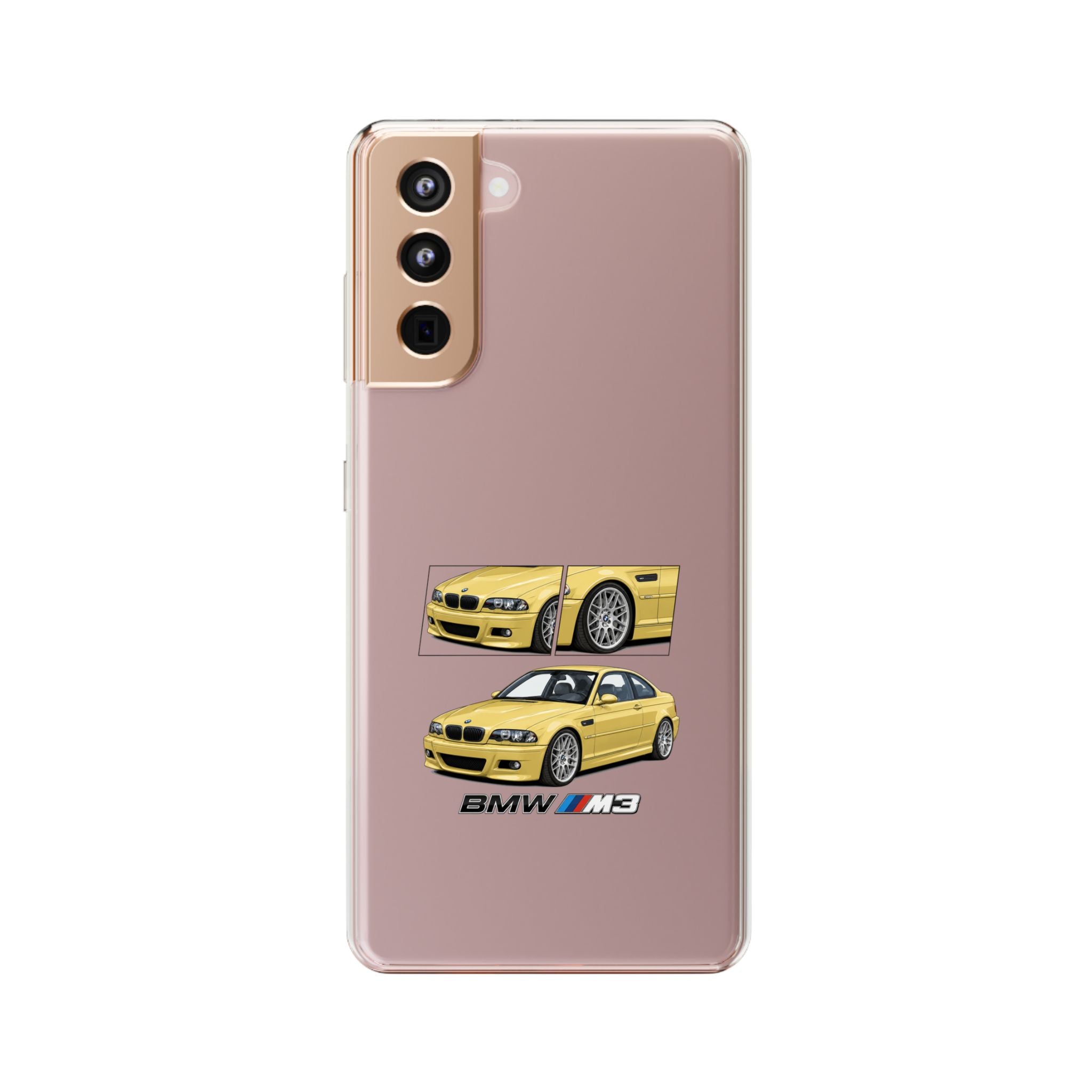 YELLOW BMW E46 PHONE CASES