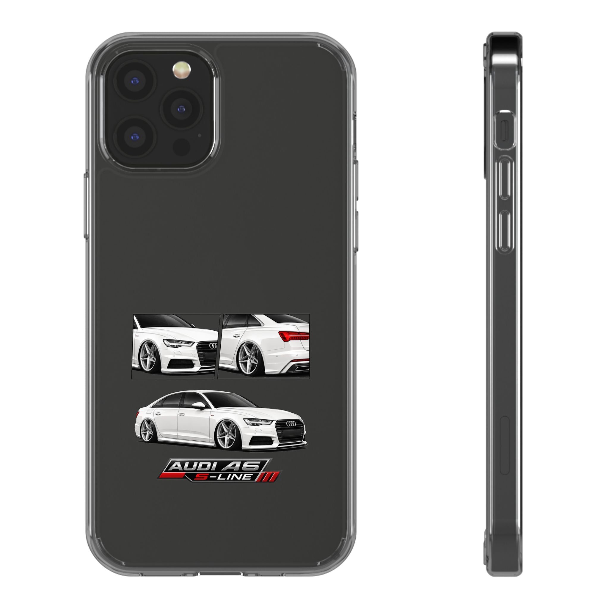 WHITE AUDI A6 PHONE CASES