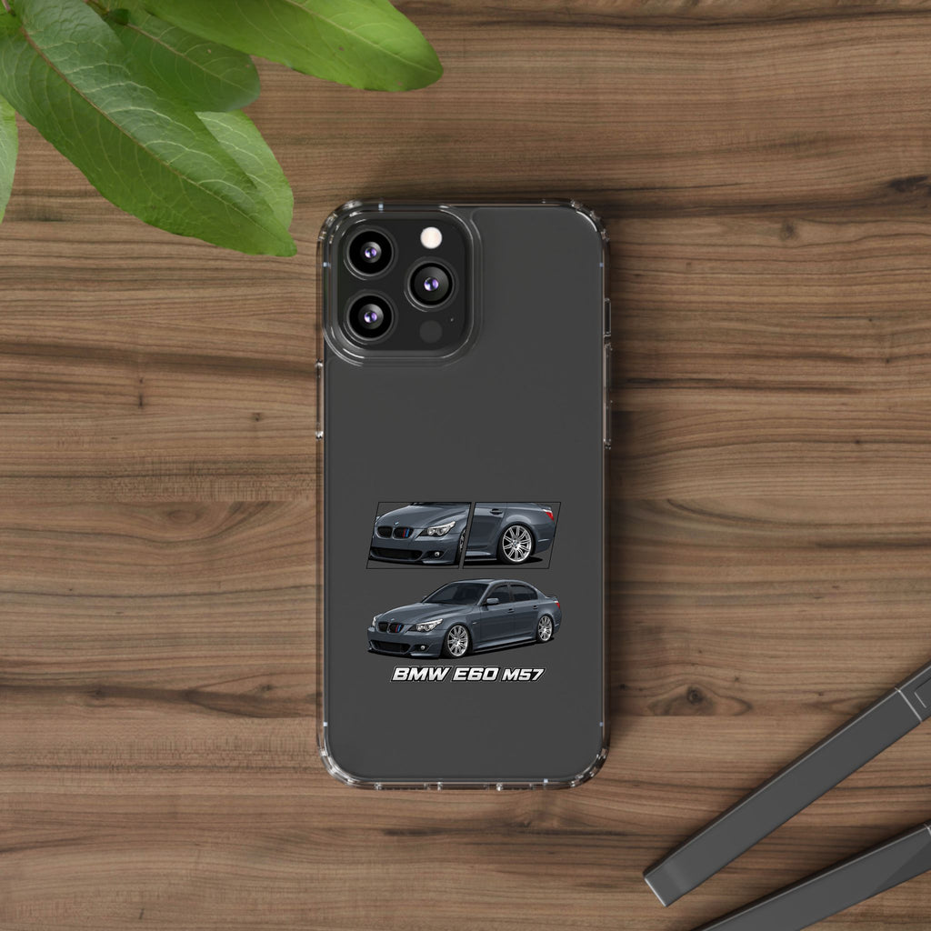 GREY BMW E60 PHONE CASES