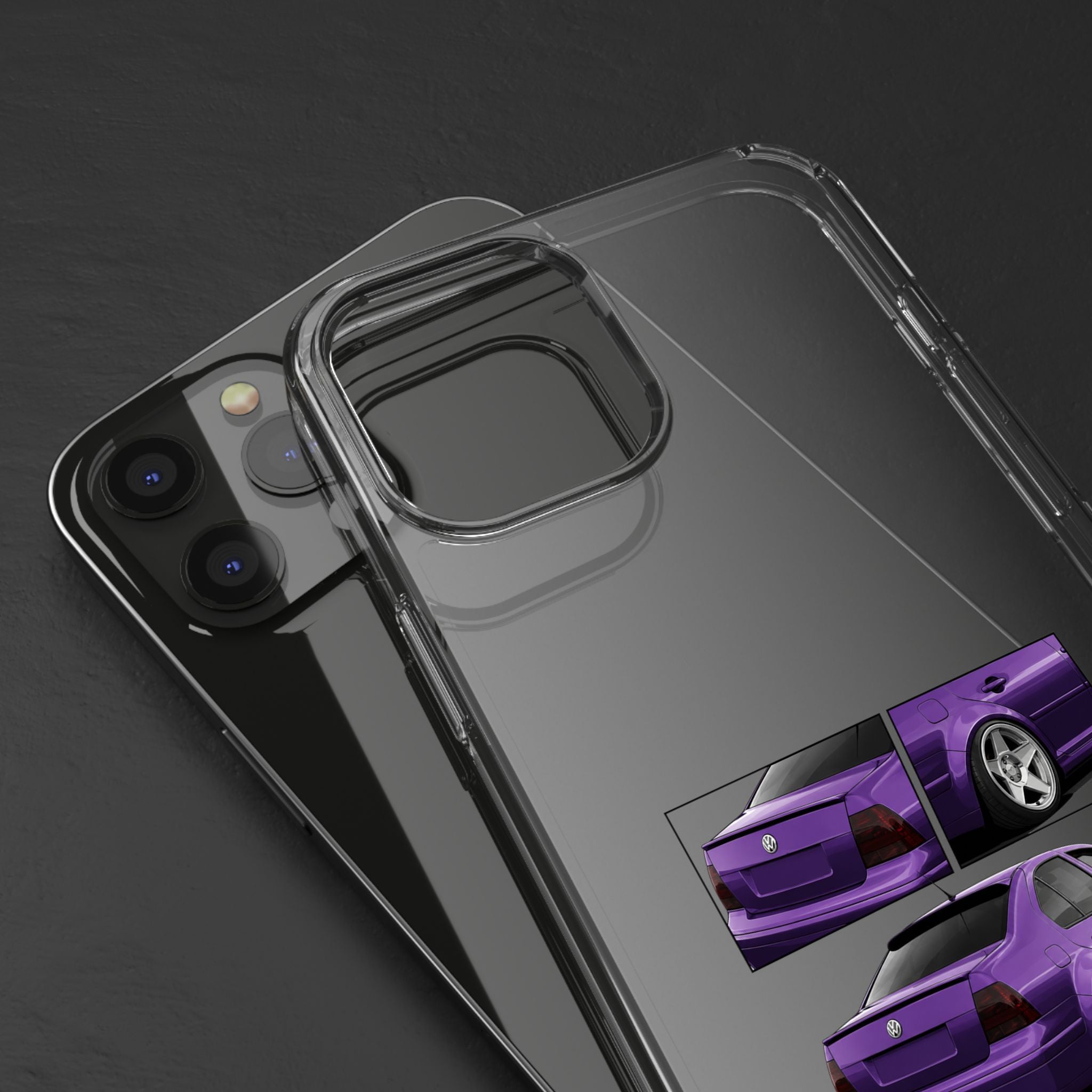PURPLE VW BORA PHONE CASES