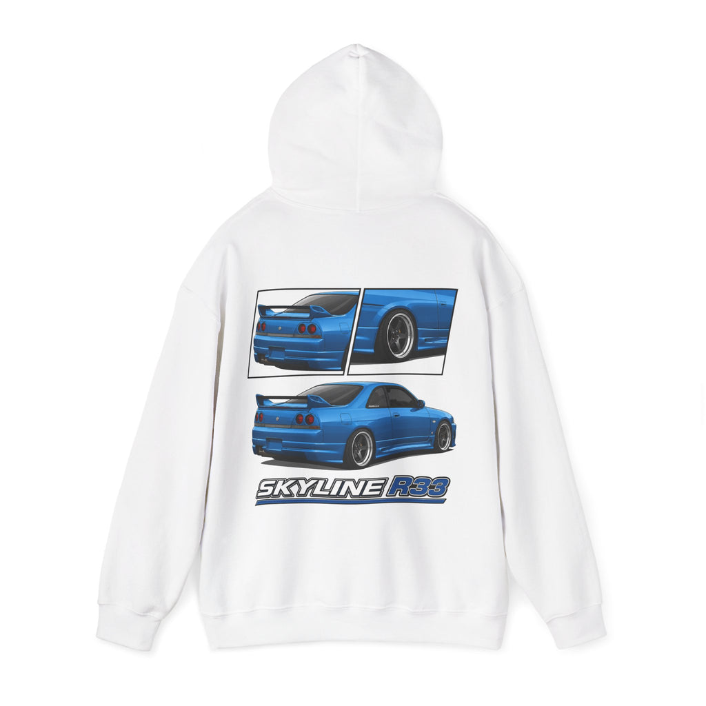 BLUE SKYLINE R33 JUMPER