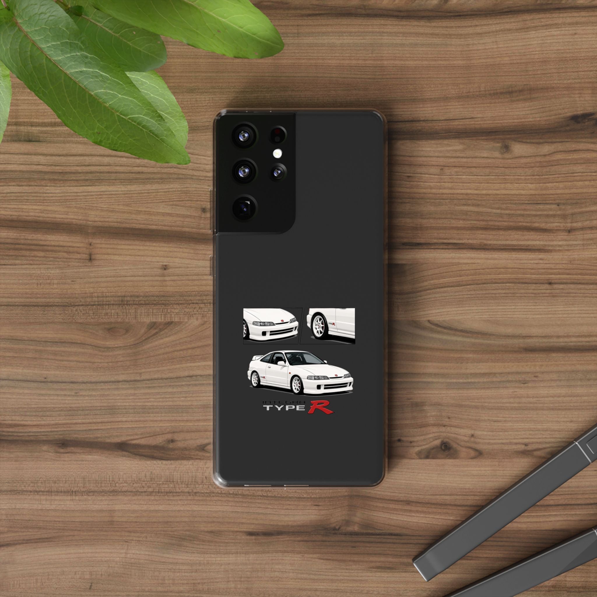 WHITE INTEGRA TYPE R PHONE CASES