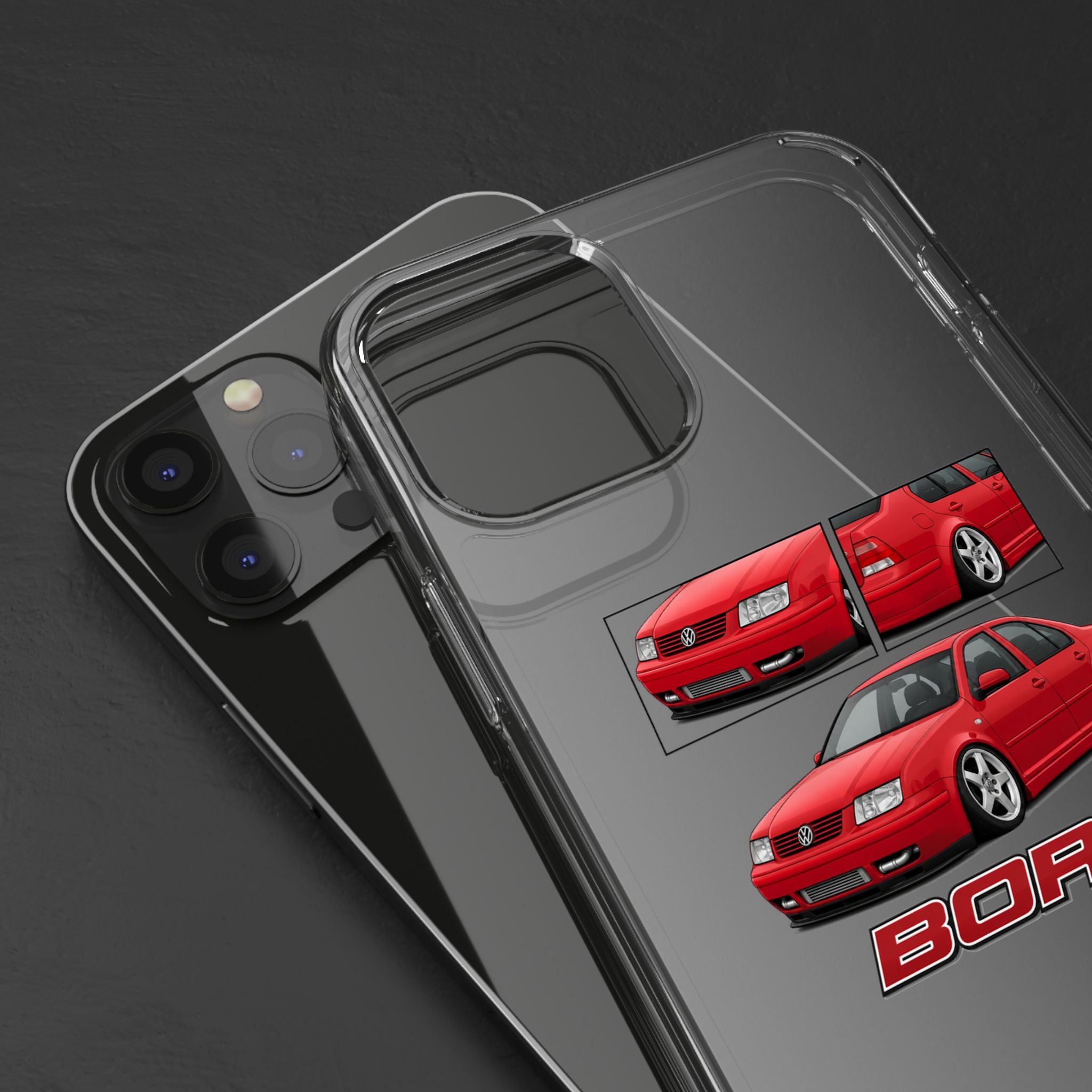 RED VW BORA PHONE CASES