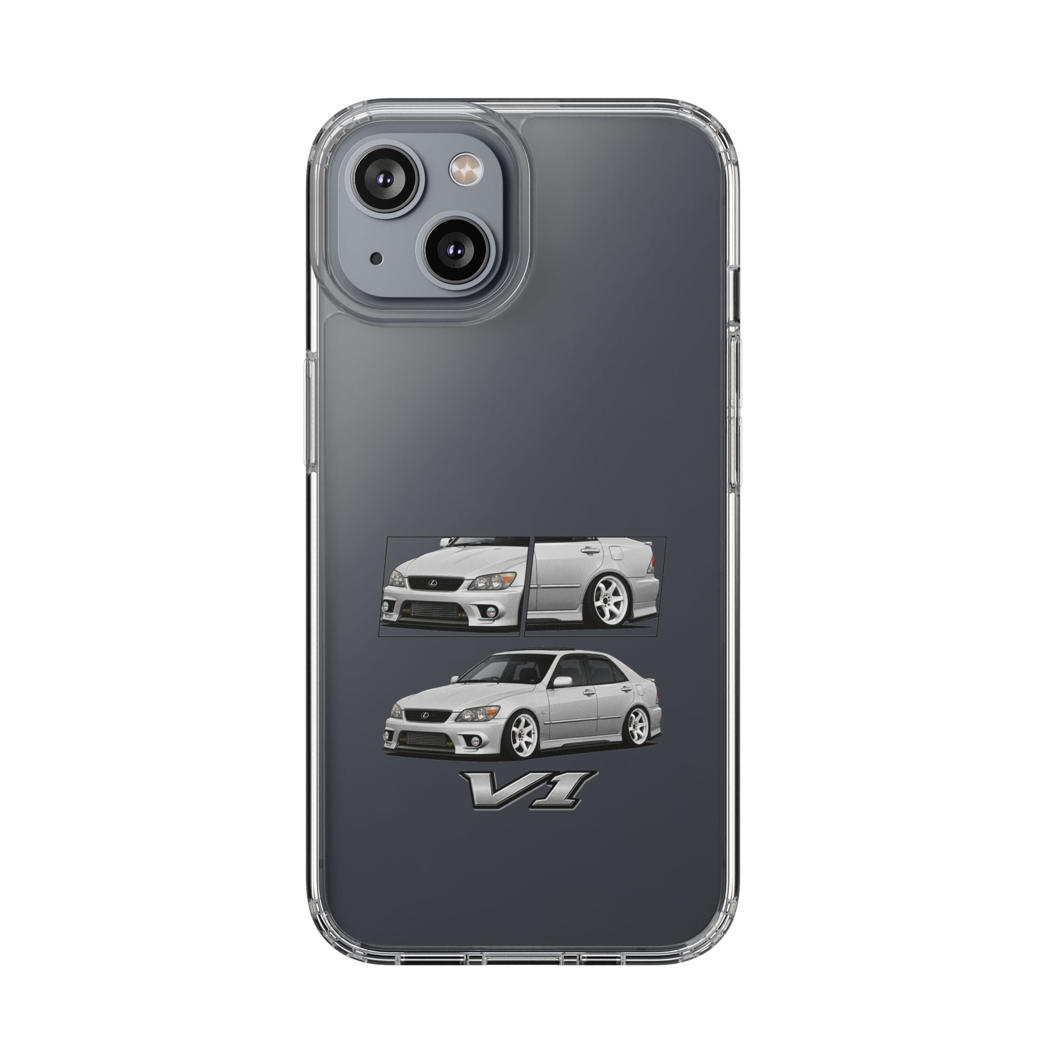 SILVER LEXUS IS200 PHONE CASES