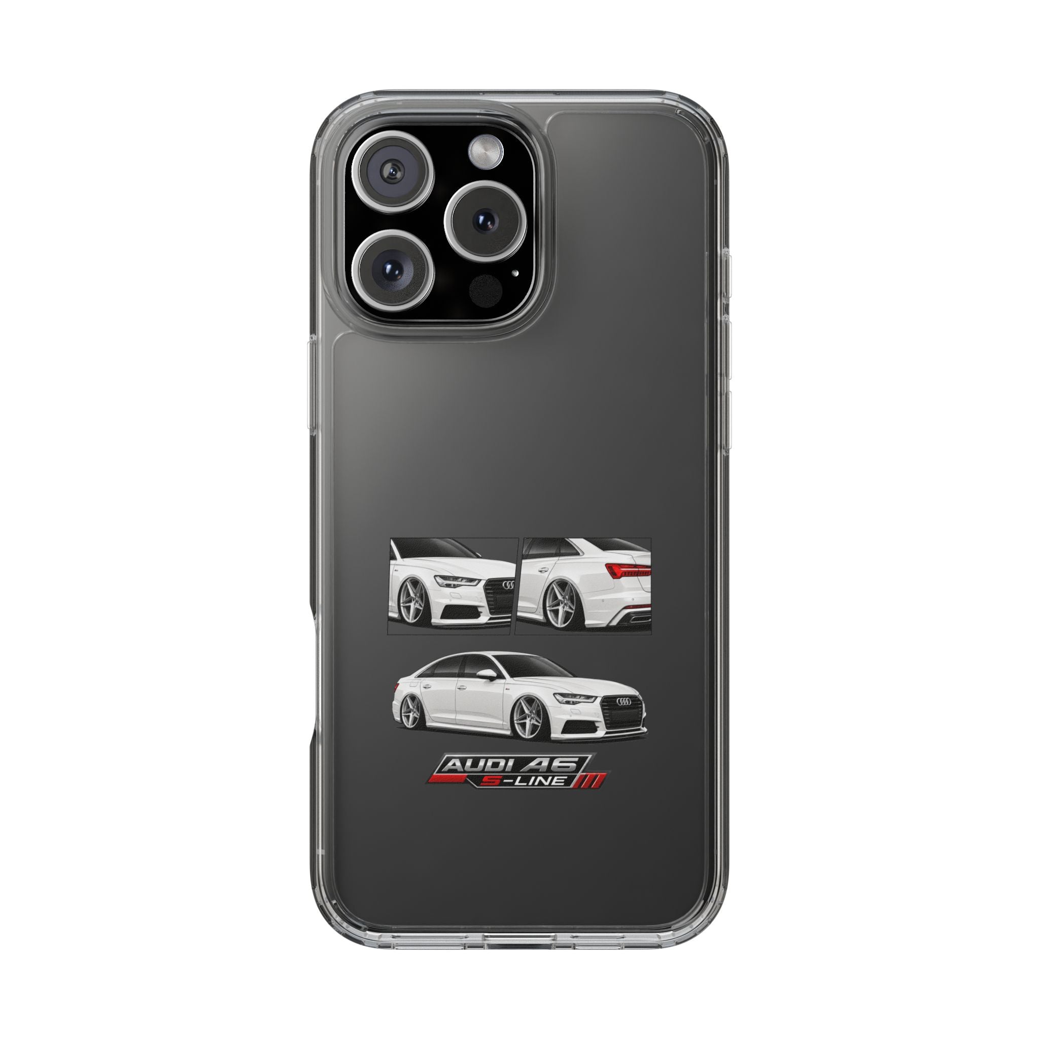 WHITE AUDI A6 PHONE CASES