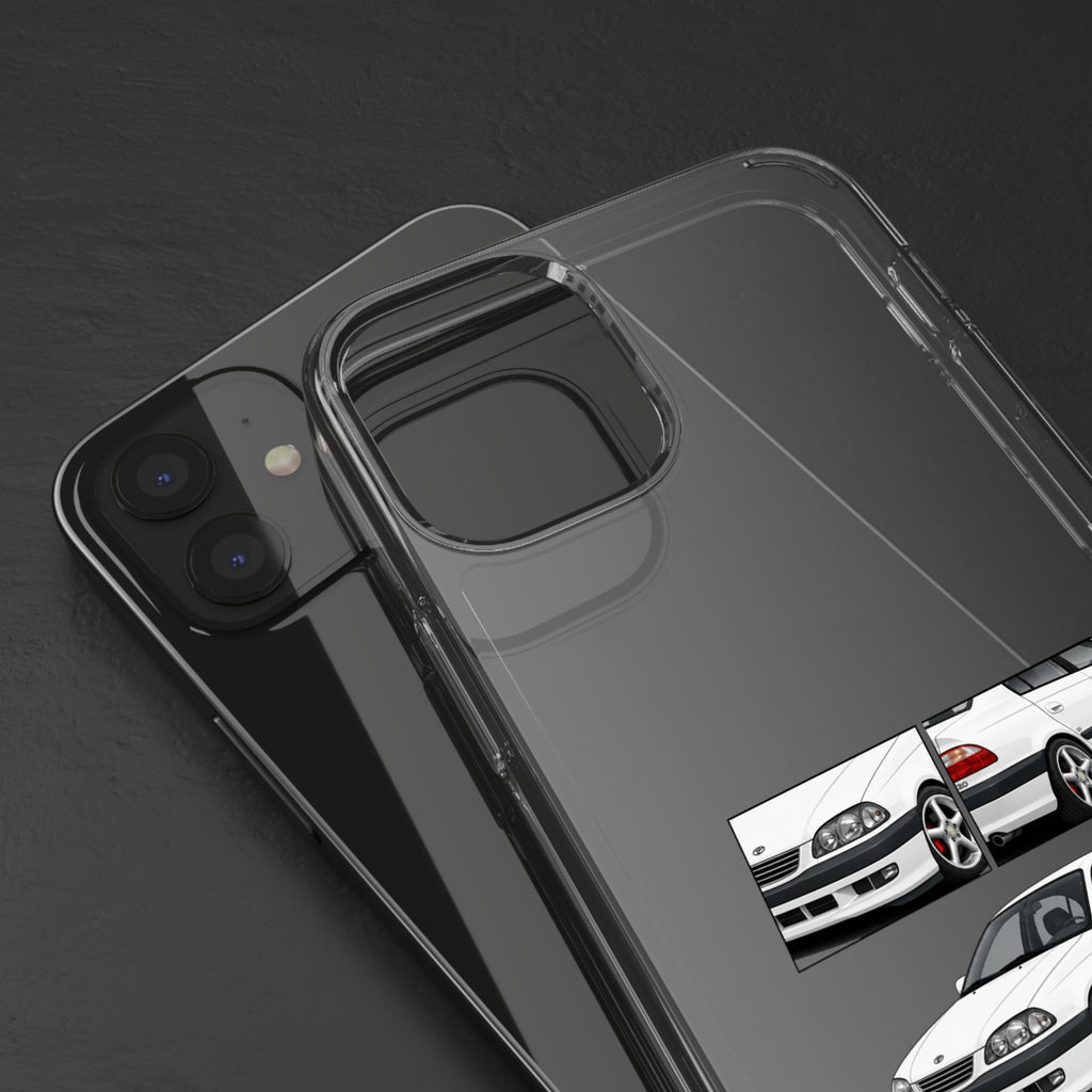 WHITE TOYOTA AVENSIS PHONE CASES