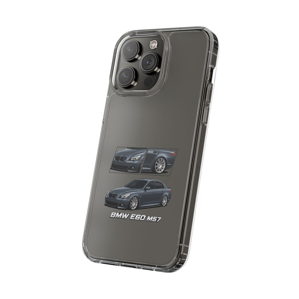 GREY BMW E60 PHONE CASES