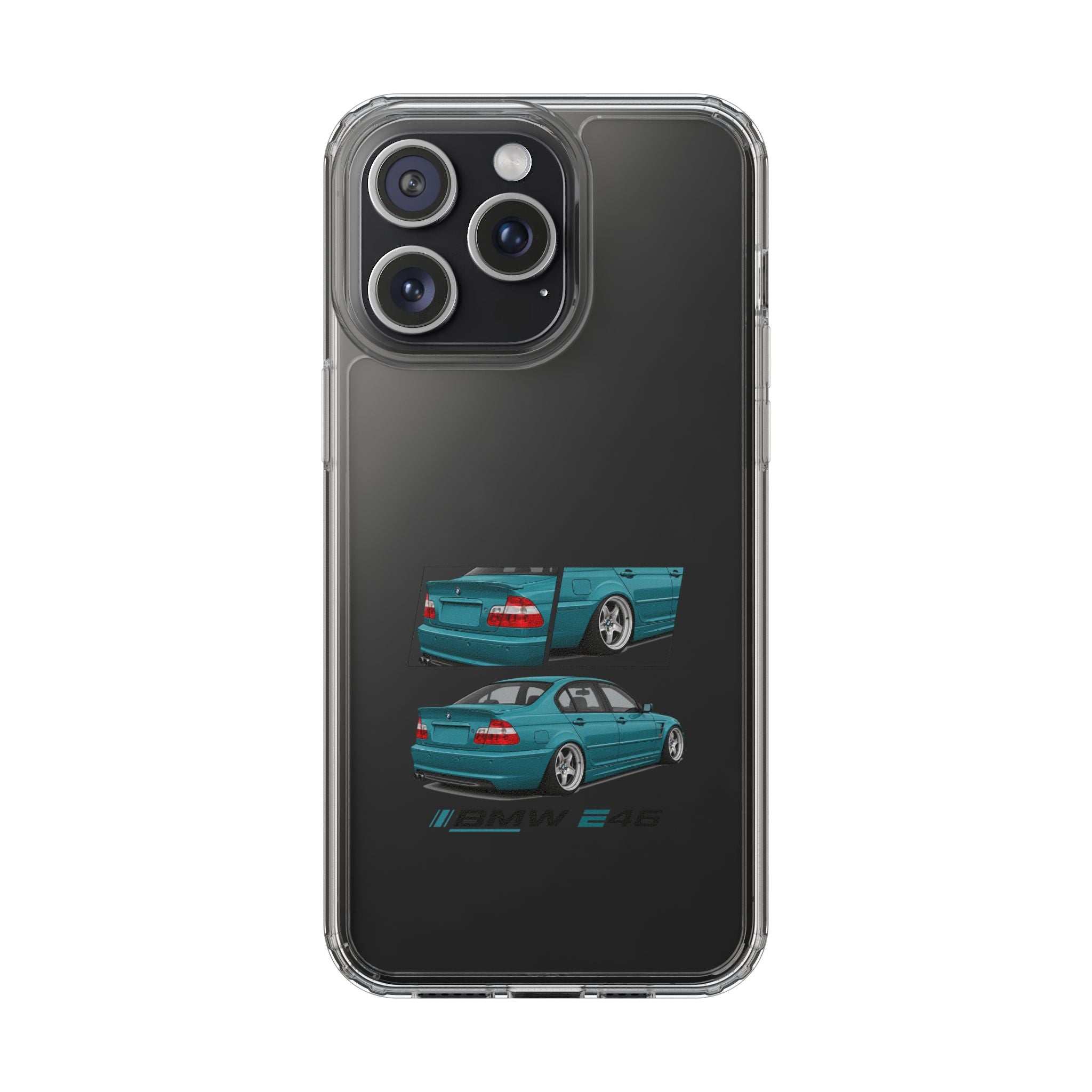 TURQUOISE BMW E46 PHONE CASES