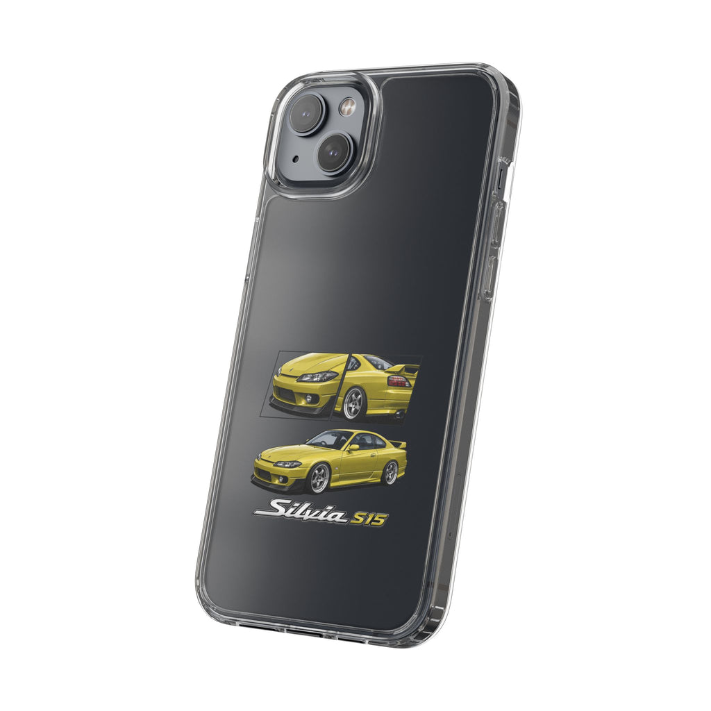 GOLD NISSAN S15 PHONE CASES