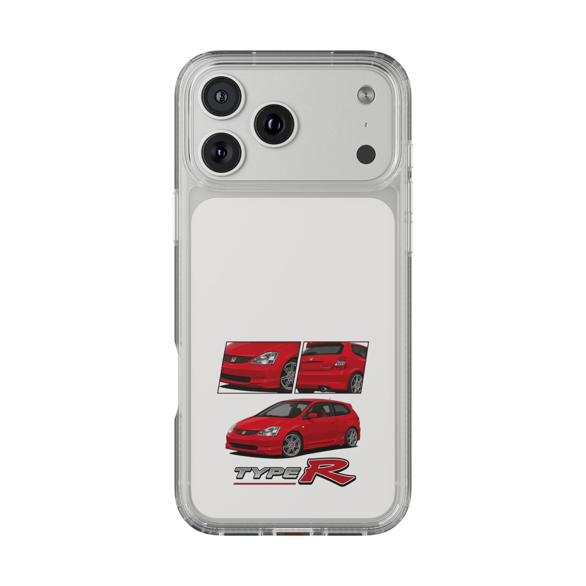 RED CIVIC TYPE R PHONE CASES