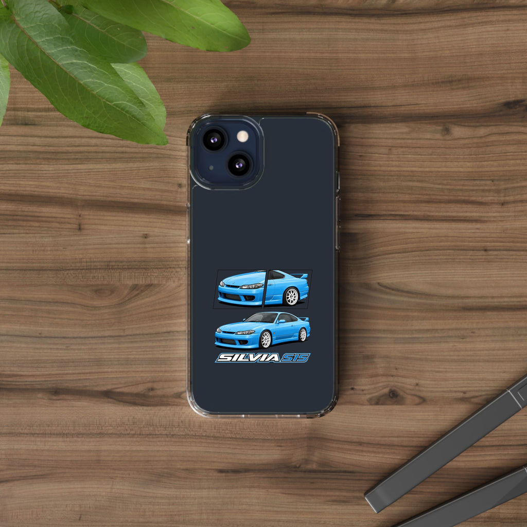 BLUE SILVIA S15 PHONE CASES