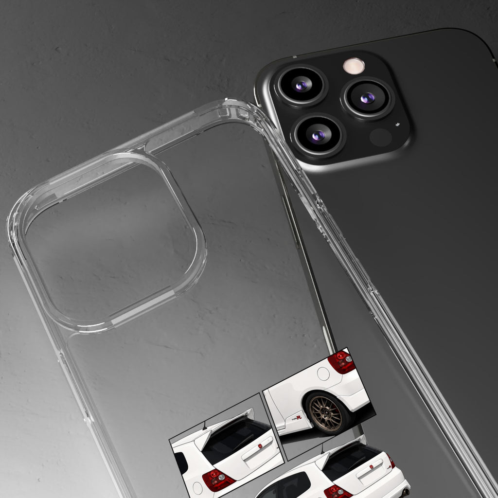 WHITE EP3 TYPE R PHONE CASES