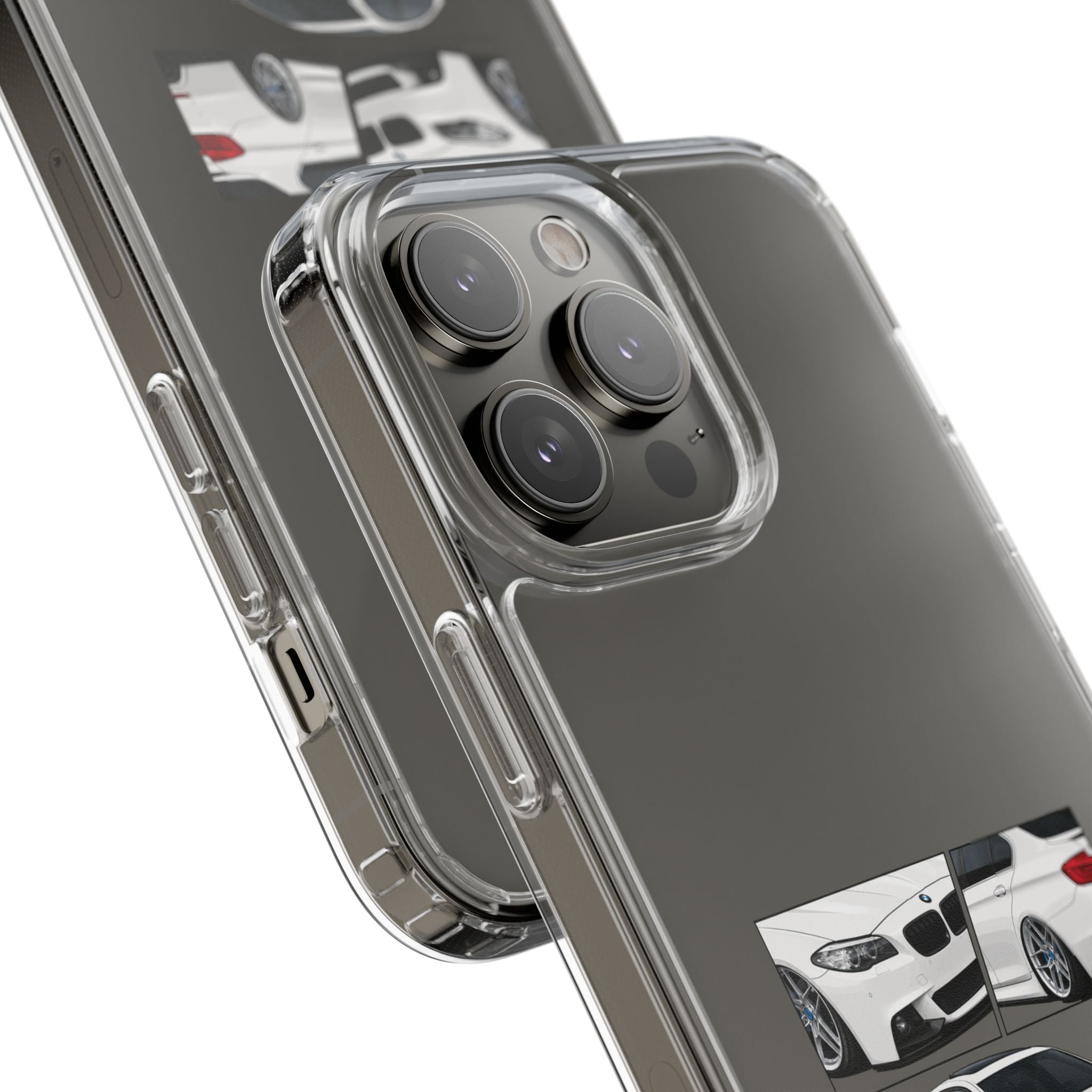 WHITE BMW F10 PHONE CASES