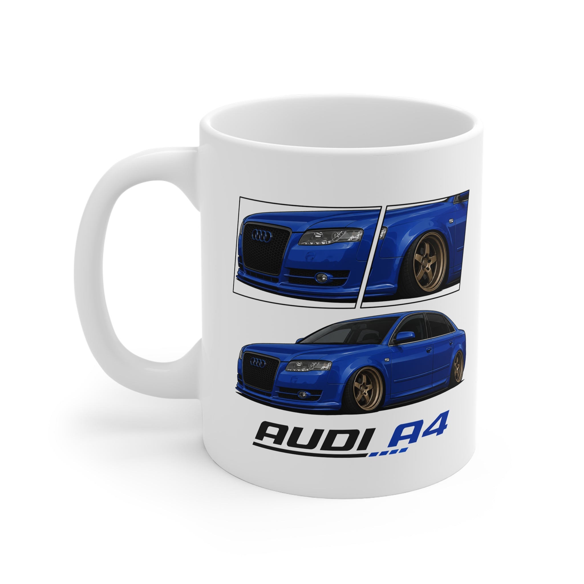 BLUE B7 AUDI A4 MUG