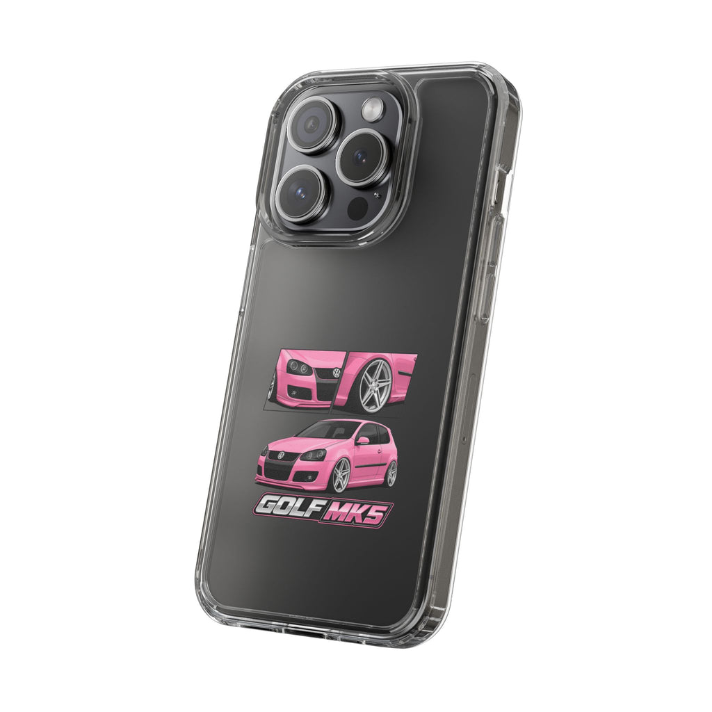 PINK MK5 GOLF PHONE CASE