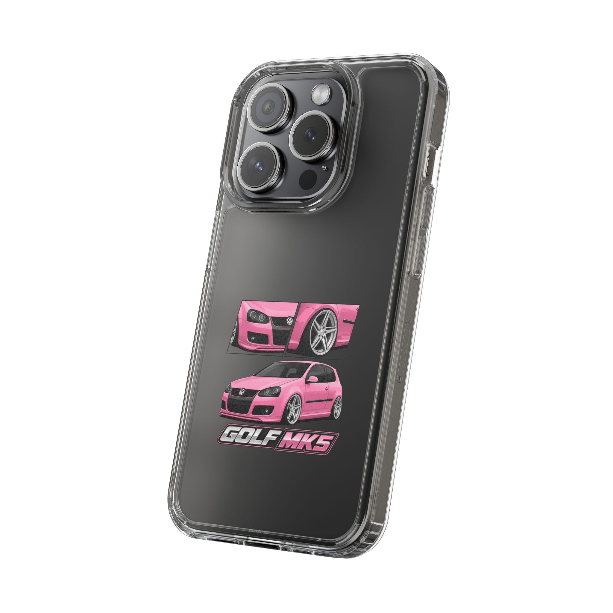 PINK MK5 GOLF PHONE CASE