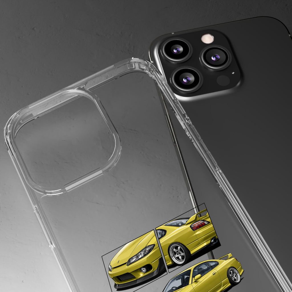 GOLD NISSAN S15 PHONE CASES