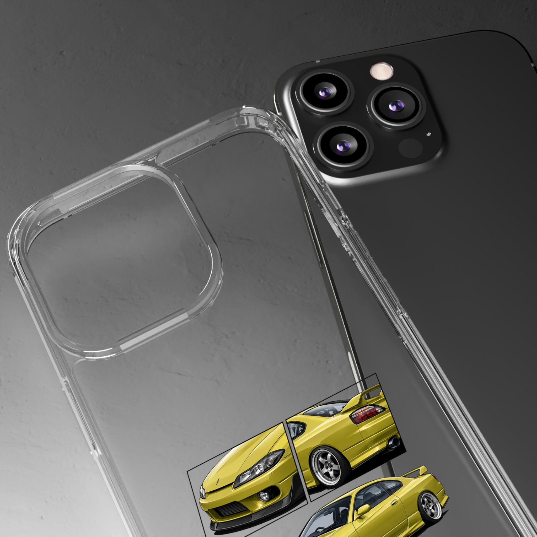 GOLD NISSAN S15 PHONE CASES