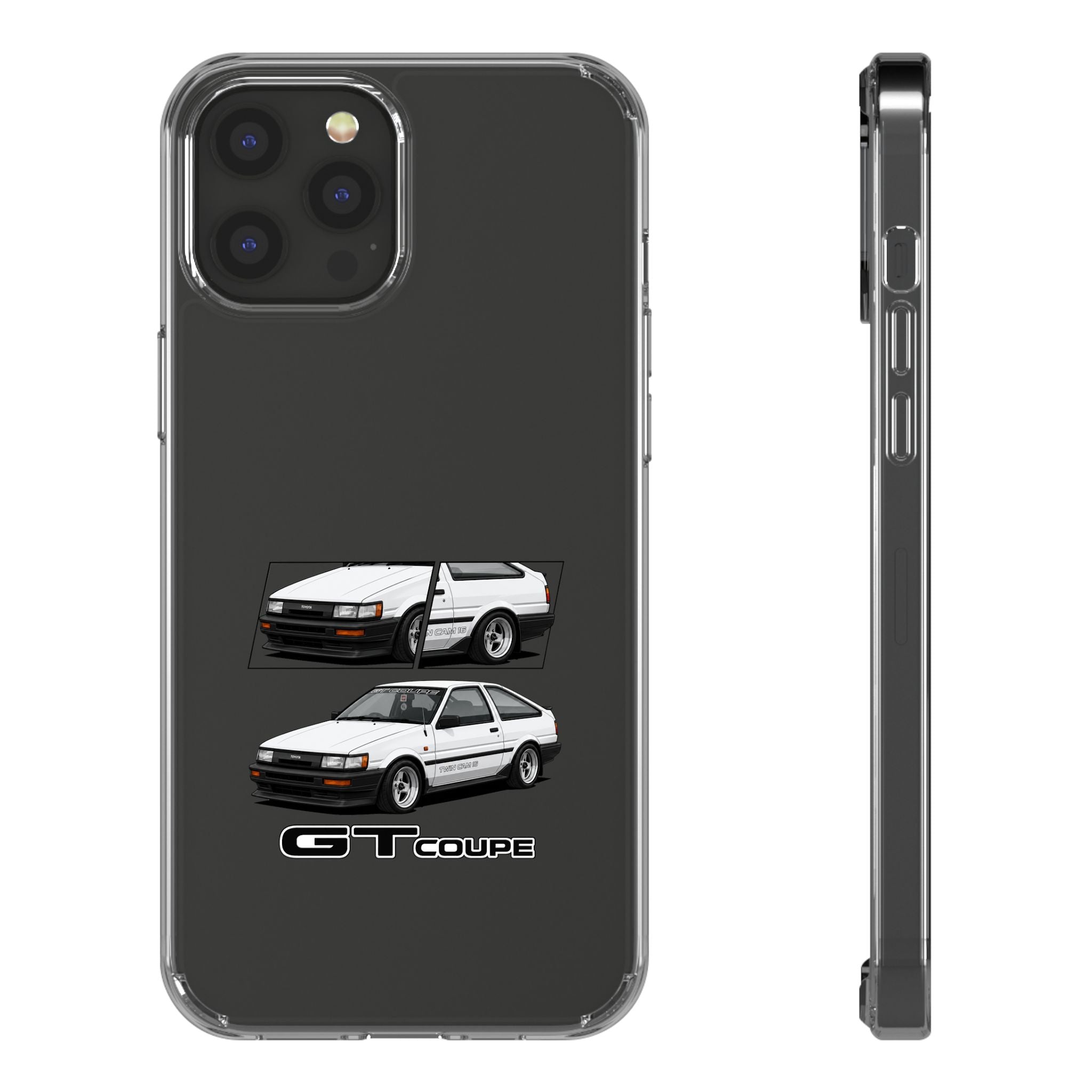 WHITE AE86 TWINCAM PHONE CASES