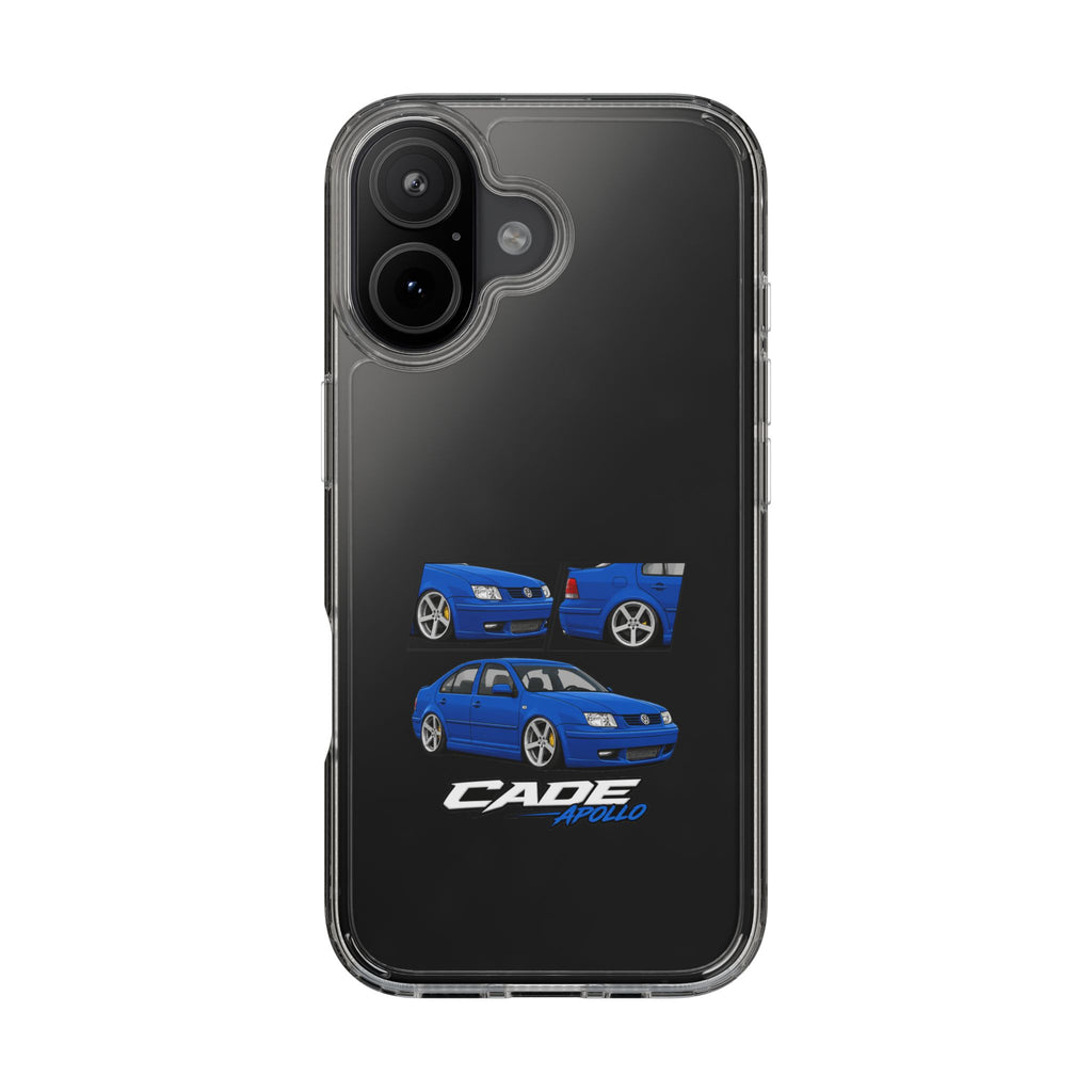 BLUE VOLKSWAGEN BORA PHONE CASES