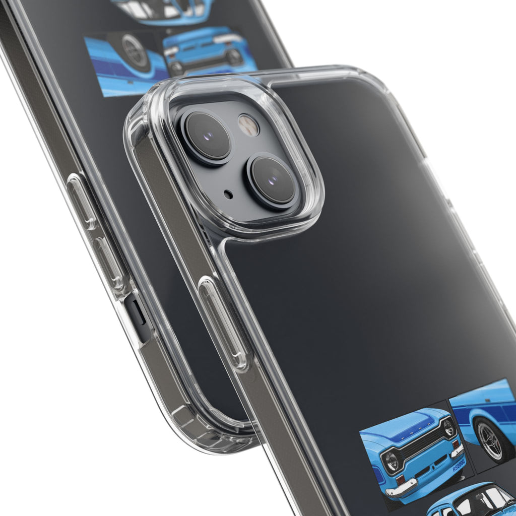 BLUE FORD ESCORT MK1 RS2000 PHONE CASES