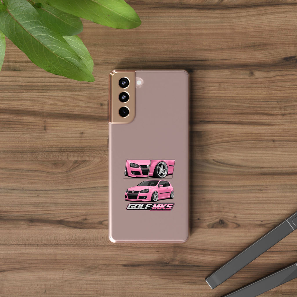 PINK MK5 GOLF PHONE CASE