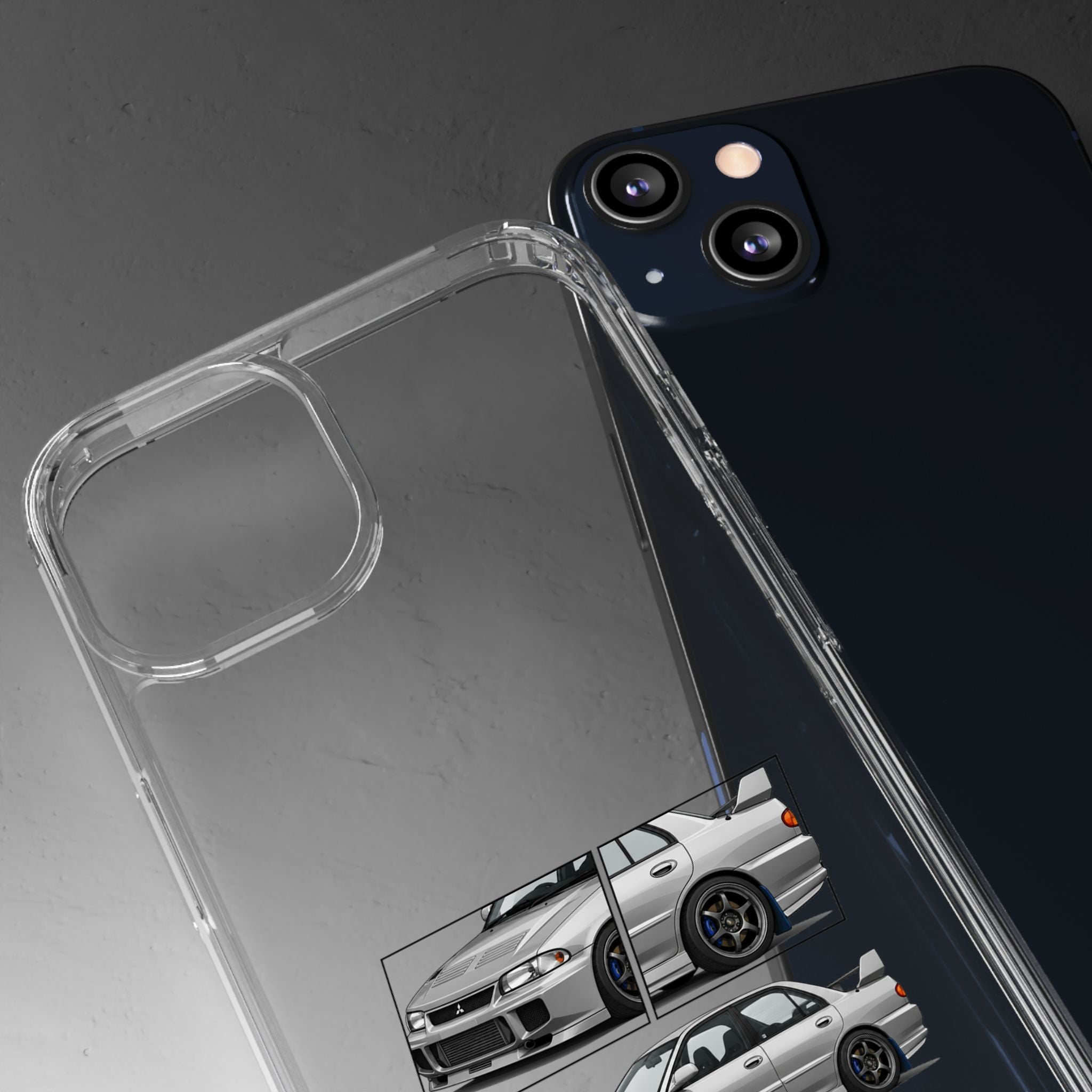 SILVER EVO 3 PHONE CASES