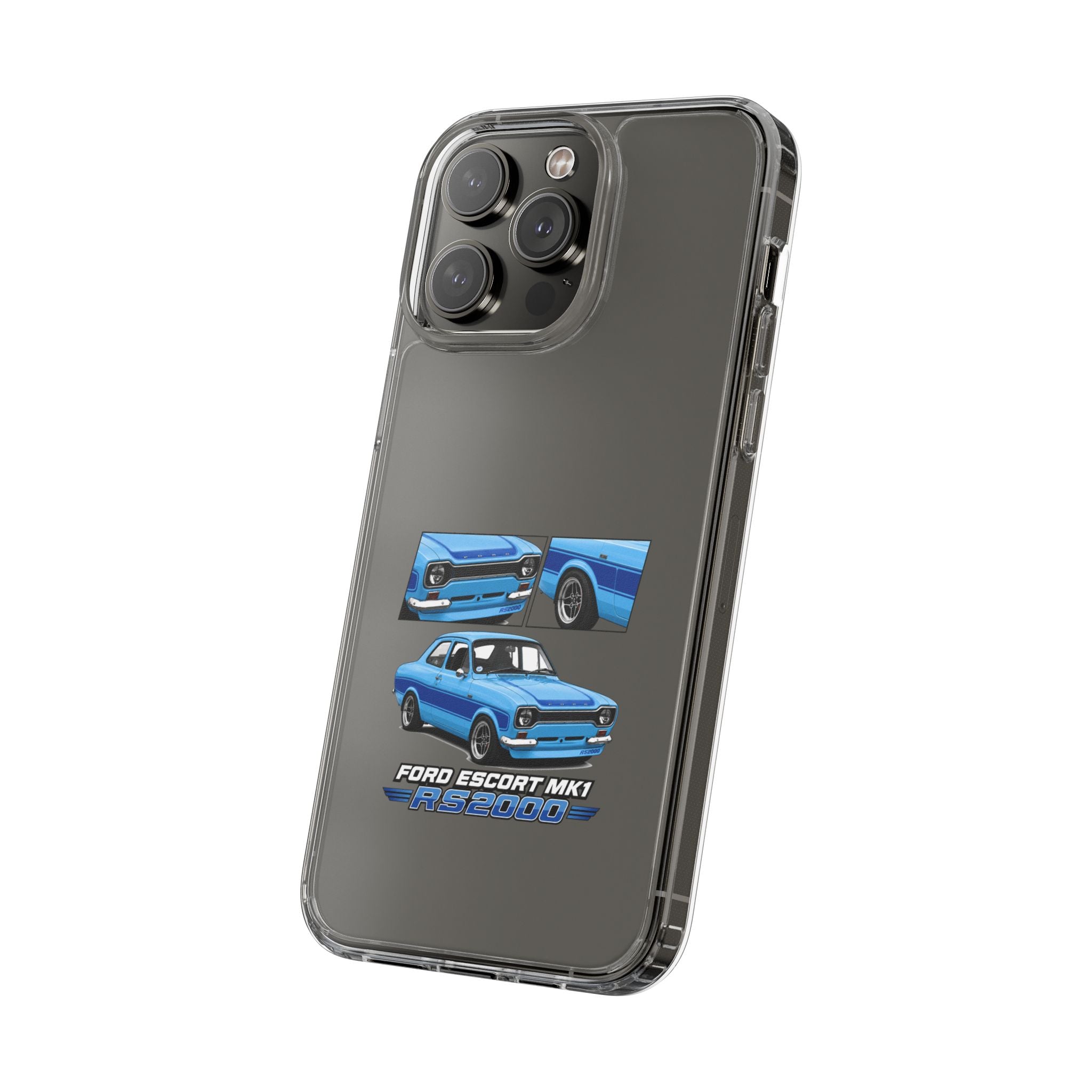 BLUE FORD ESCORT MK1 RS2000 PHONE CASES