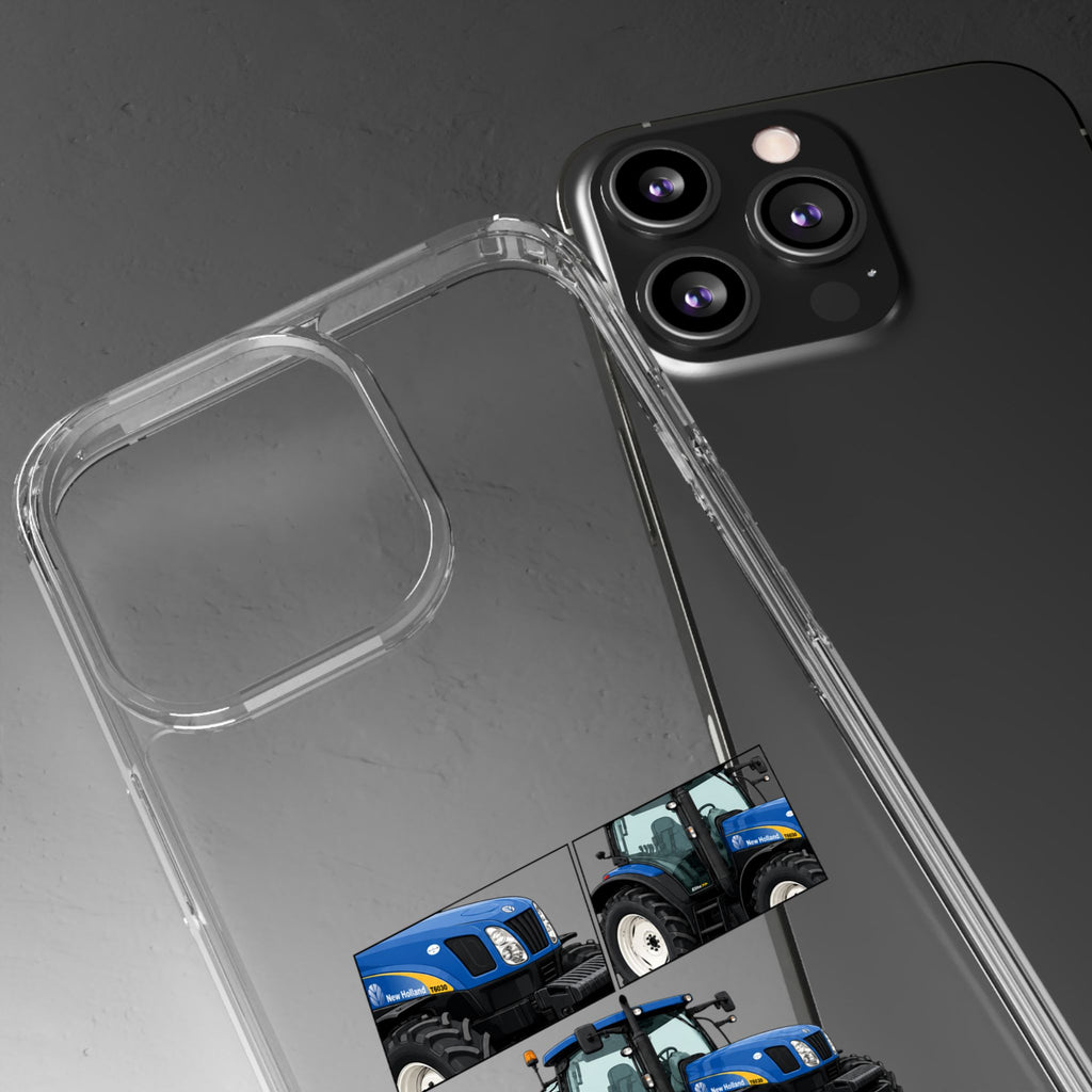 BLUE NEW HOLLAND T6030 PHONE CASES
