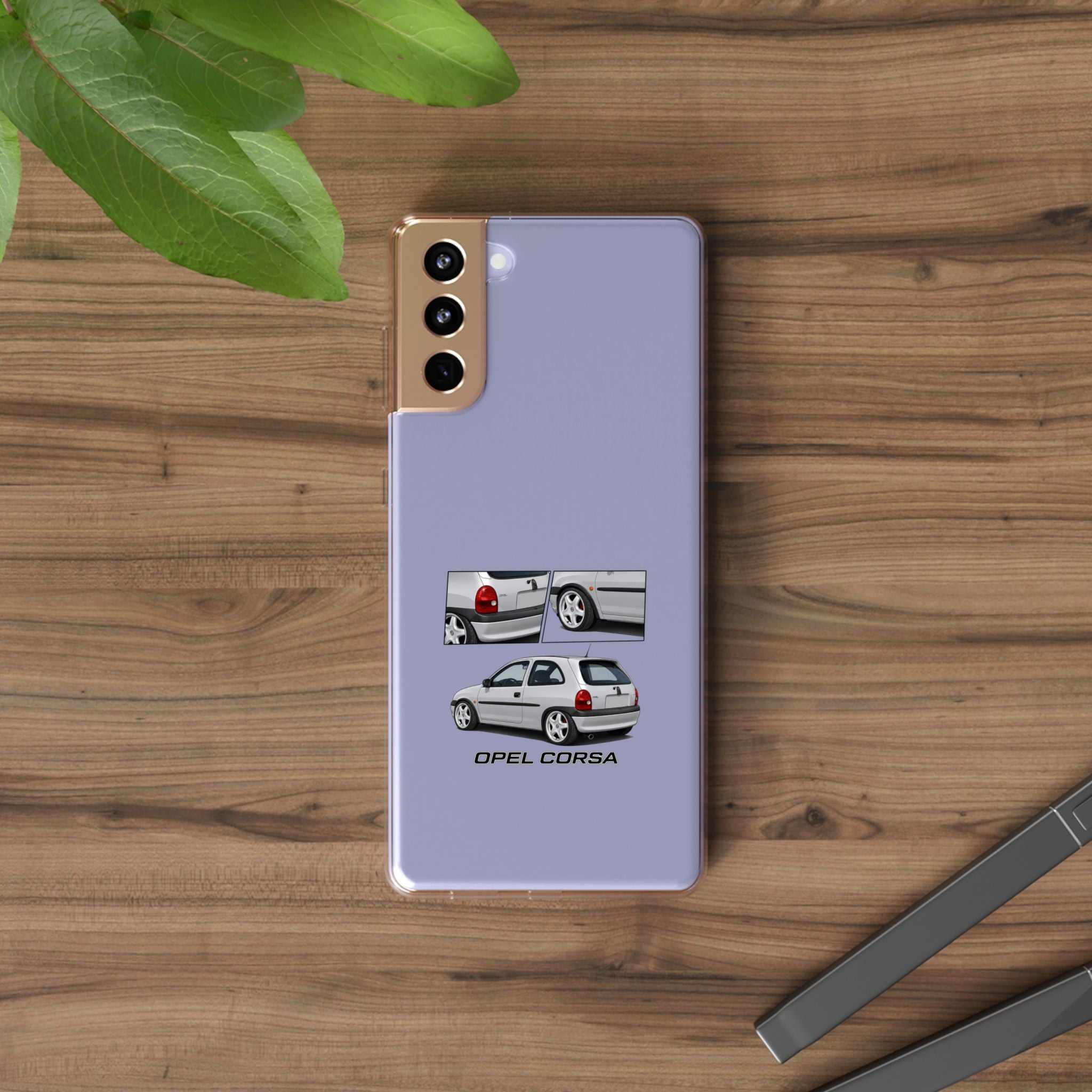 SILVER CORSA B PHONE CASES