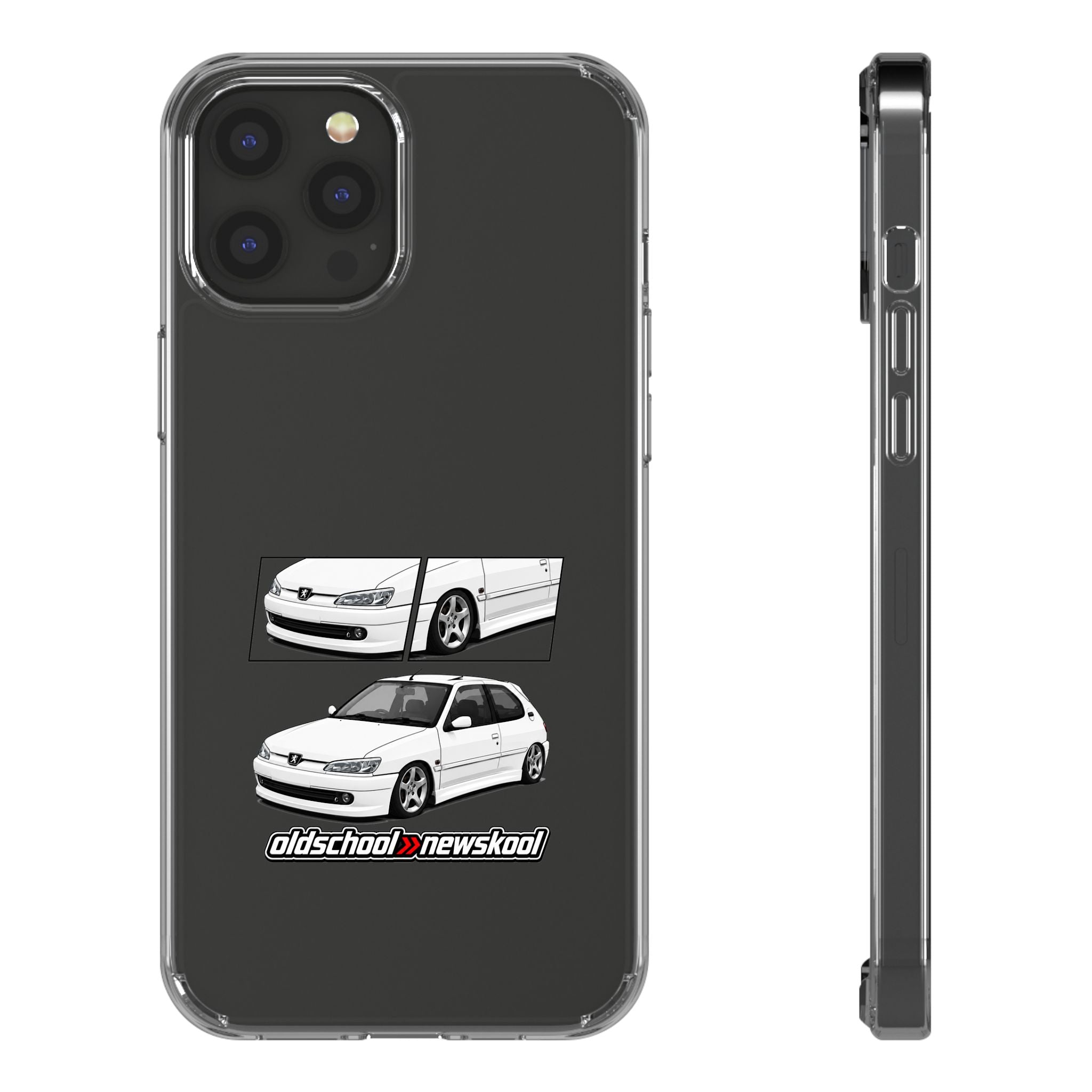 WHITE DTURBO PHONE CASES