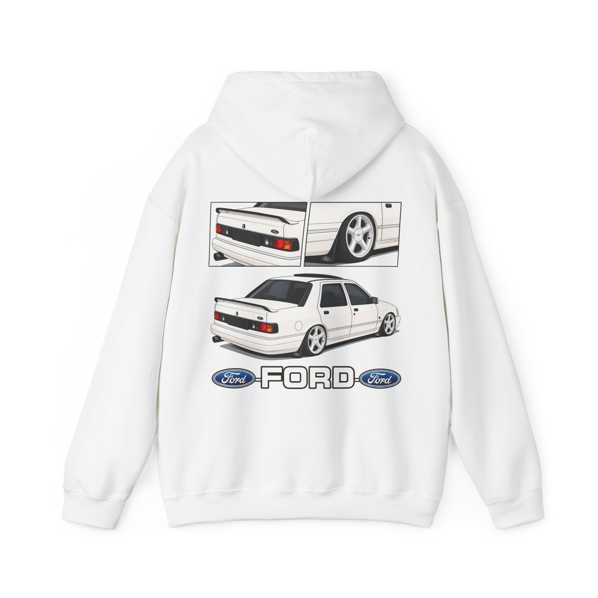 WHITE FORD SIERRA SAPPHIRE JUMPER