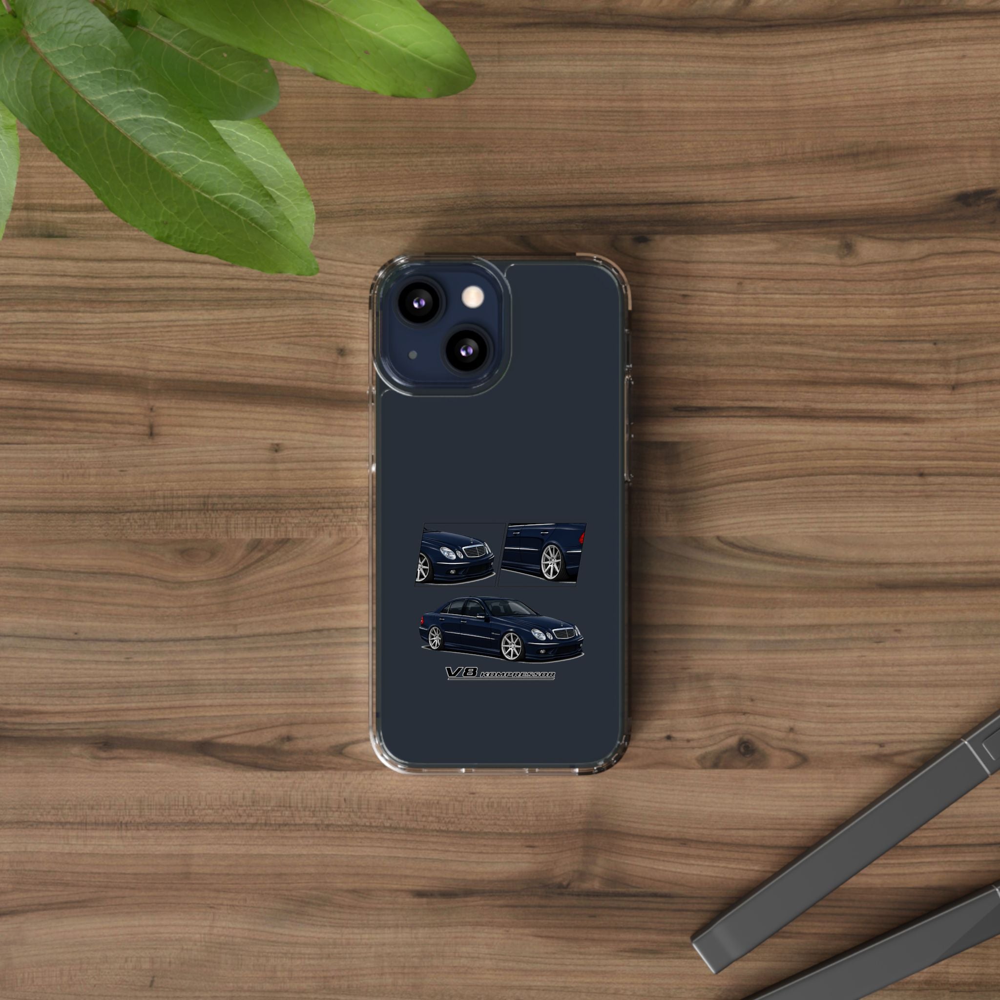 BLUE MERC V8 KOMPRESSOR PHONE CASES