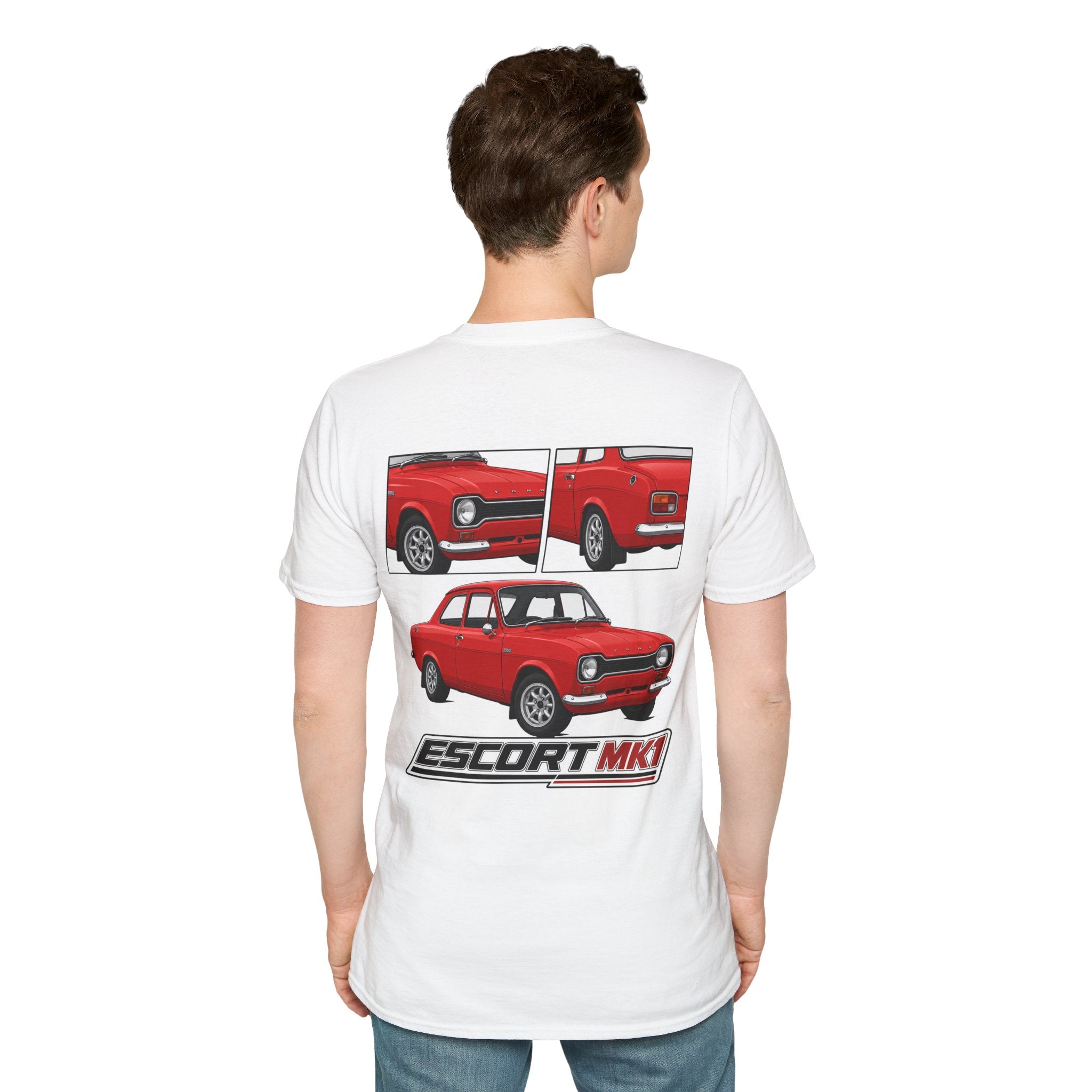 RED FORD ESCORT MK1 T-SHIRT