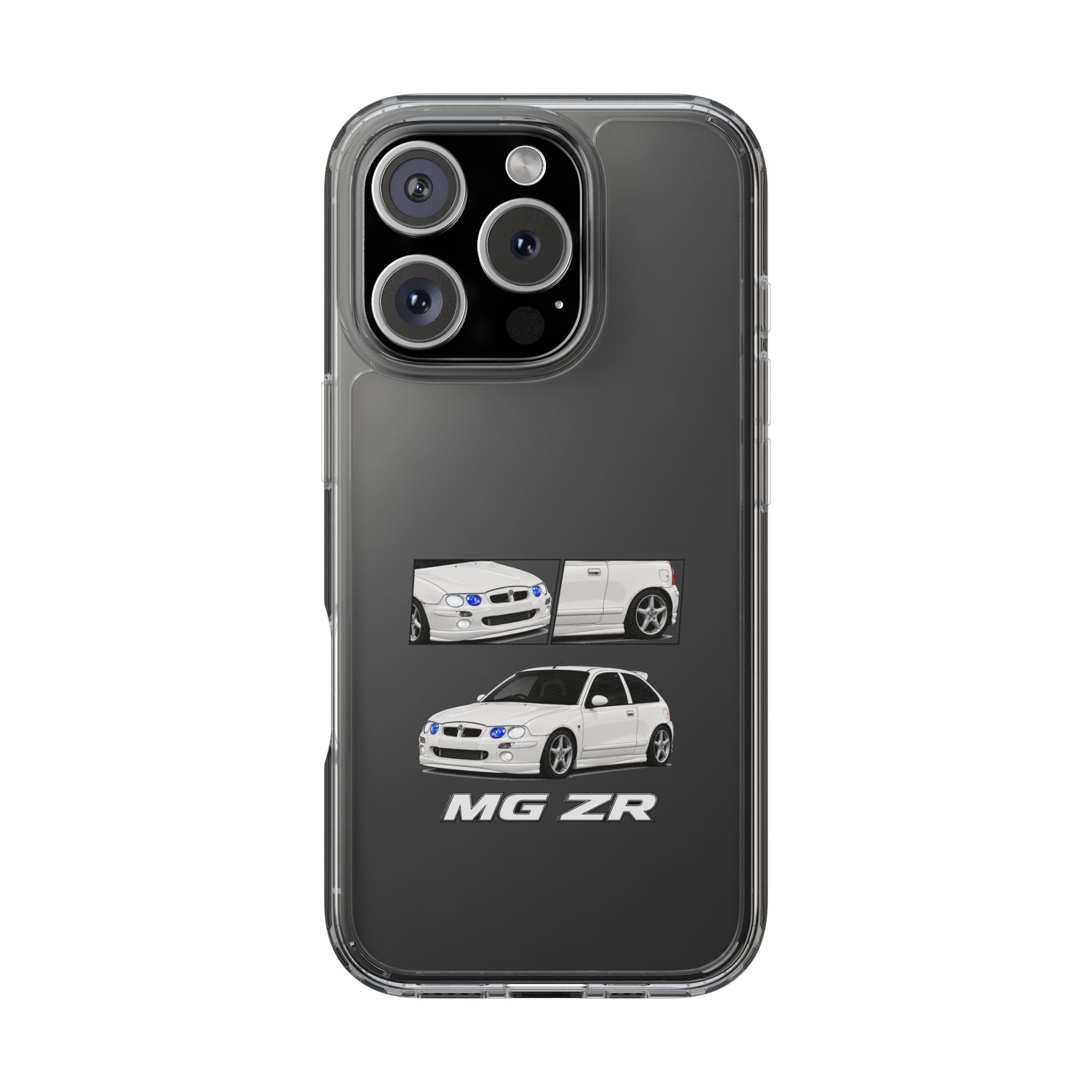 WHITE MG ZR PHONE CASES