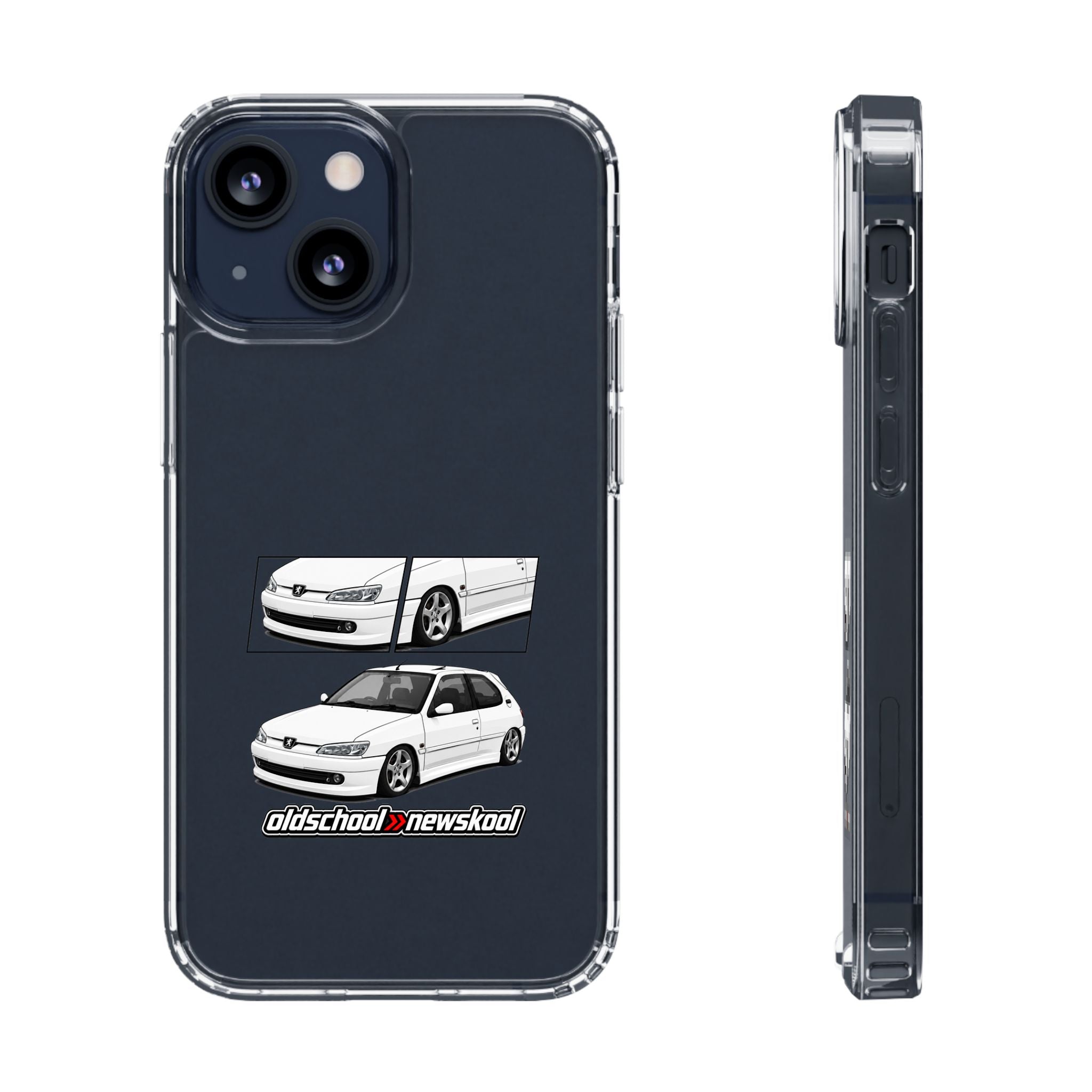 WHITE DTURBO PHONE CASES