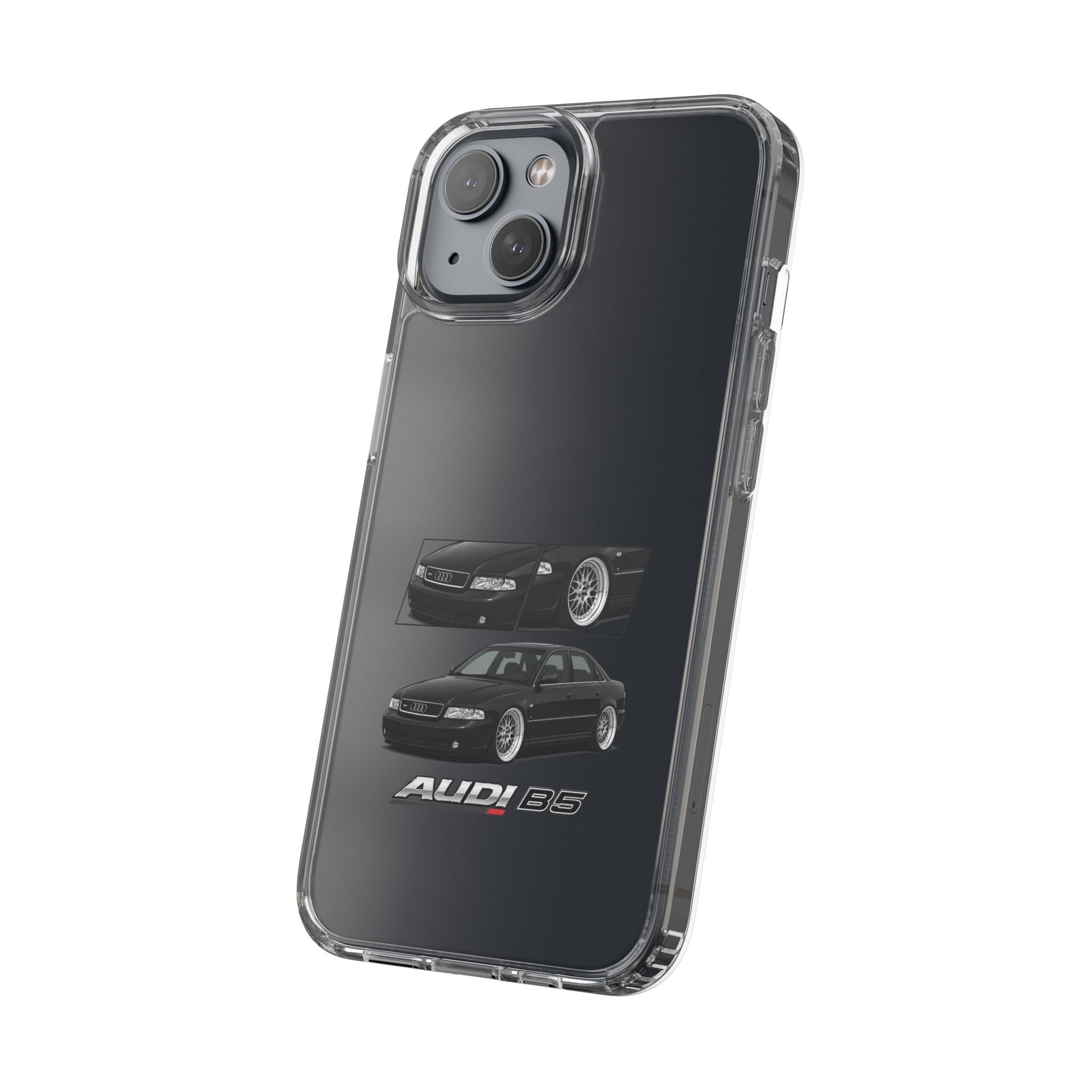 BLACK B5 AUDI A4 PHONE CASES