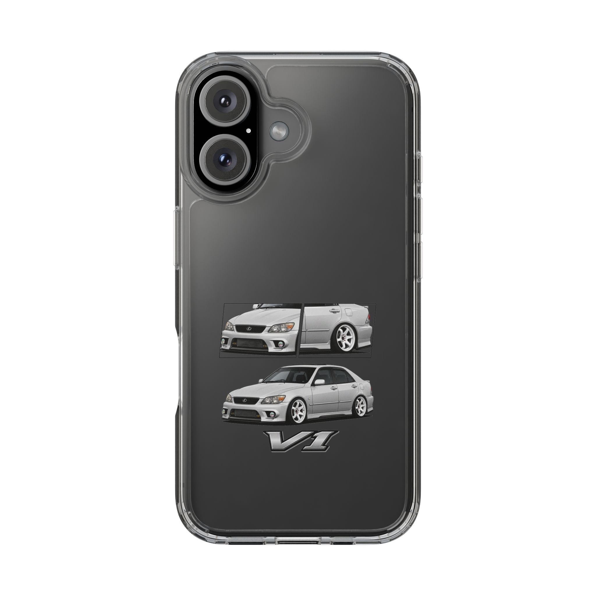 SILVER LEXUS IS200 PHONE CASES