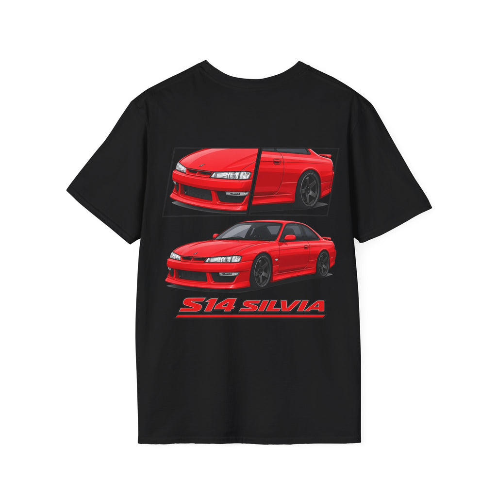 RED NISSAN S14 T-SHIRT