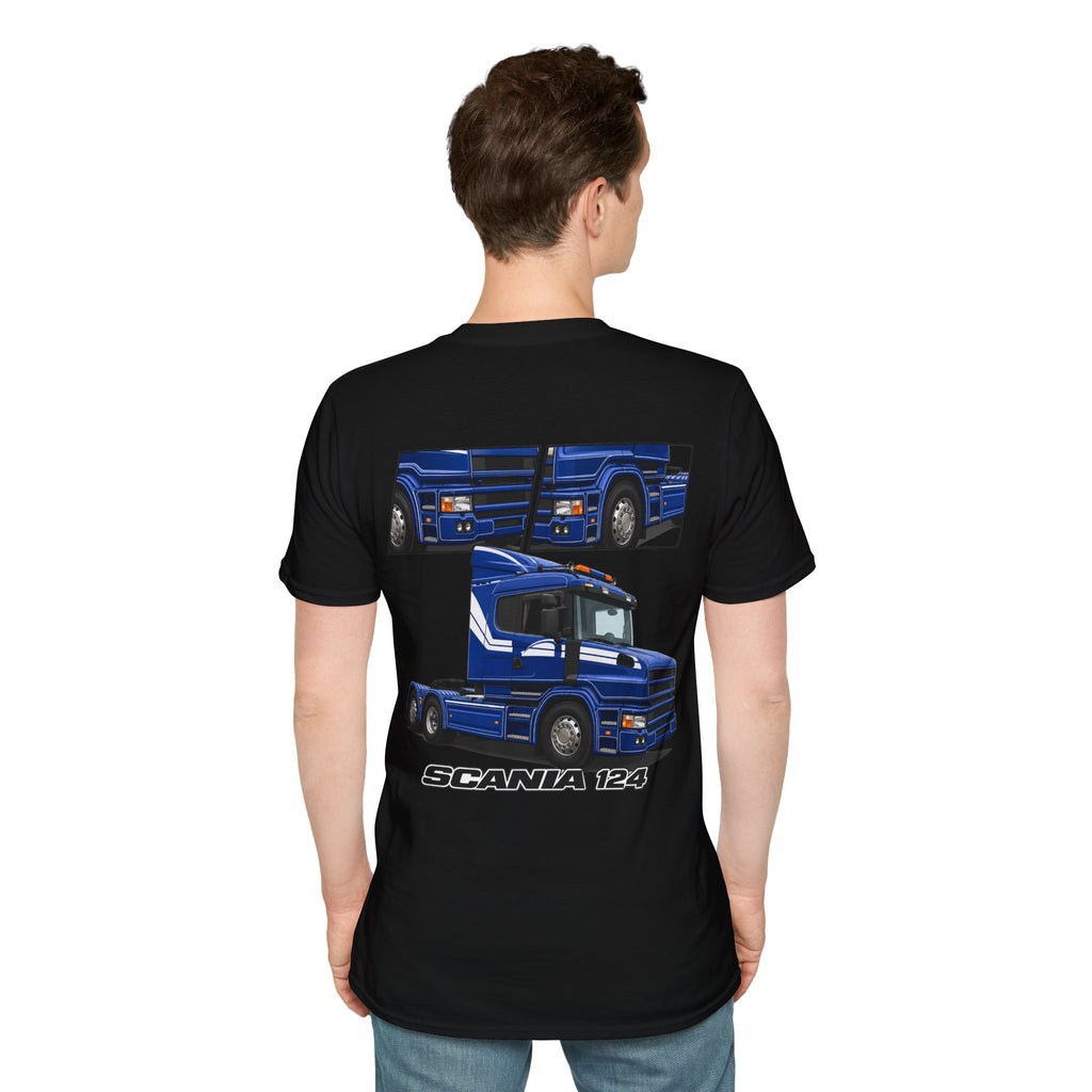 BLUE SCANIA 124 T-SHIRT