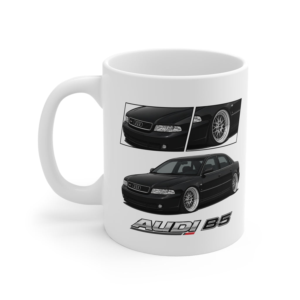 BLACK AUDI A4 B5 MUG
