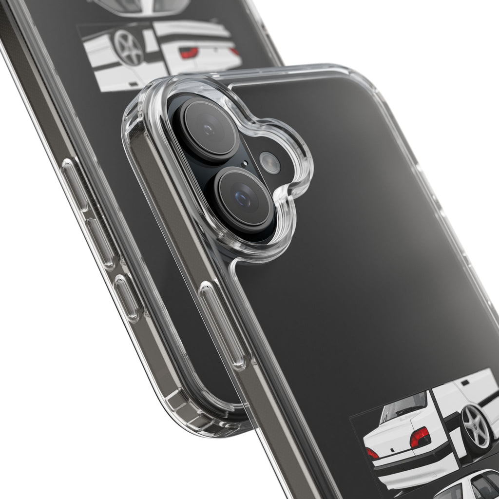 WHITE 306 SEDAN PHONE CASES