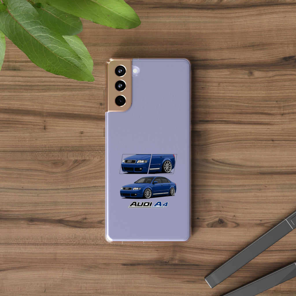 BLUE AUDI A4 B6 PHONE CASES
