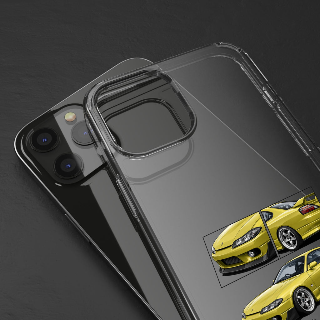 GOLD NISSAN S15 PHONE CASES