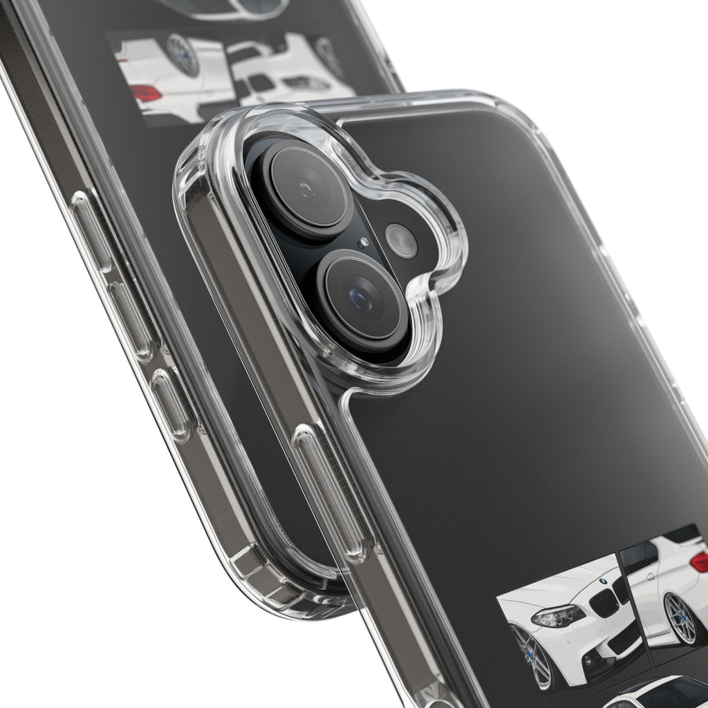 WHITE BMW F10 PHONE CASES