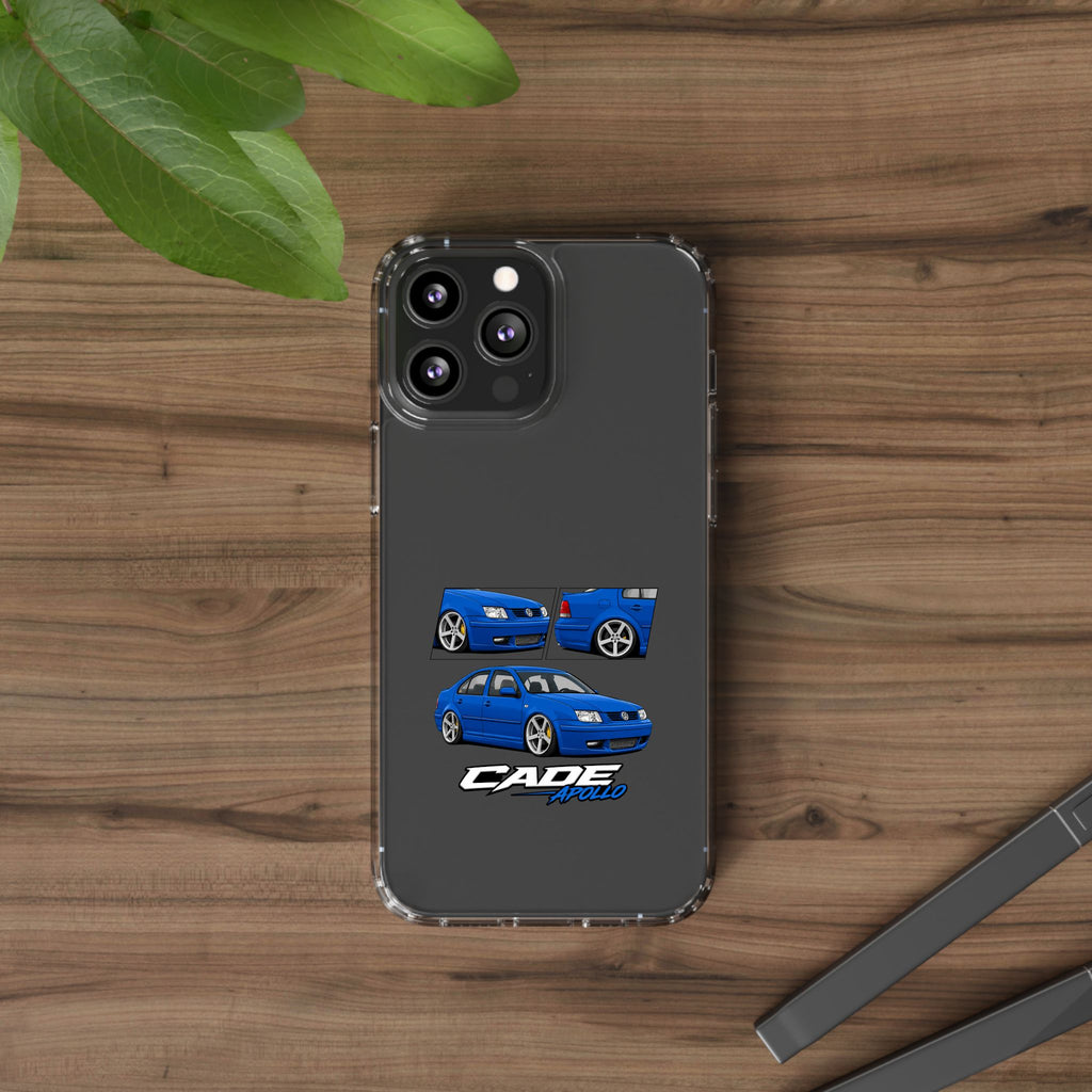 BLUE VOLKSWAGEN BORA PHONE CASES